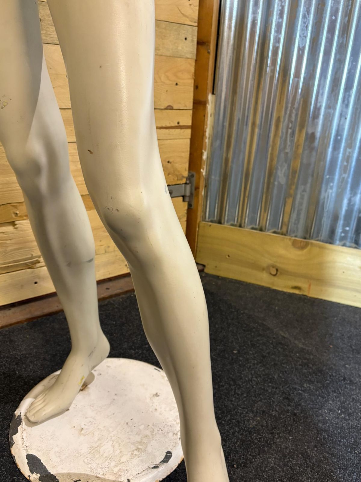375.0 Vintage Belgian John Nissen Fibreglass Mannequin, C.1978–85 photo