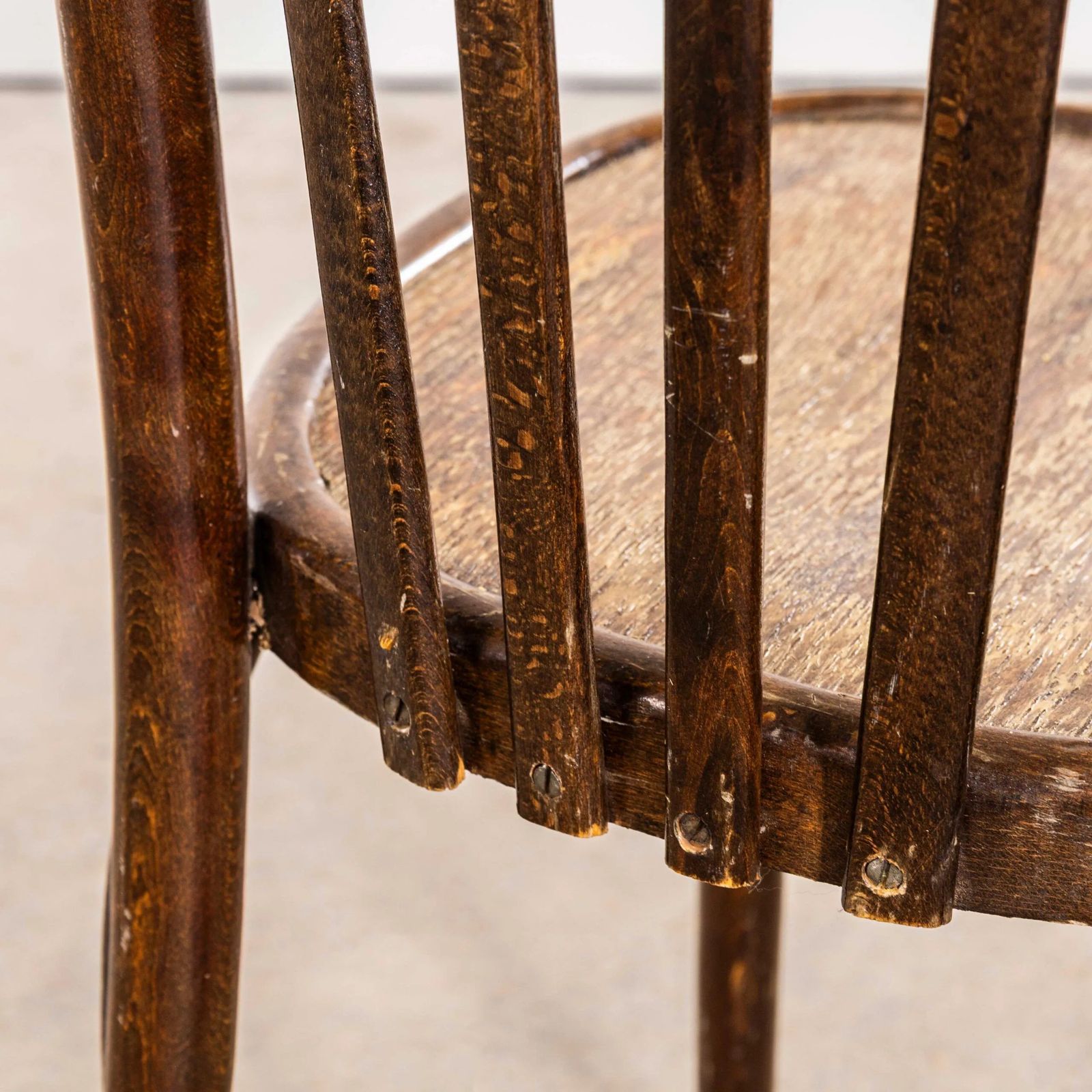 1940’s Tall Back Class Bistro Bentwood Dining Chairs – Set Of Six photo buy