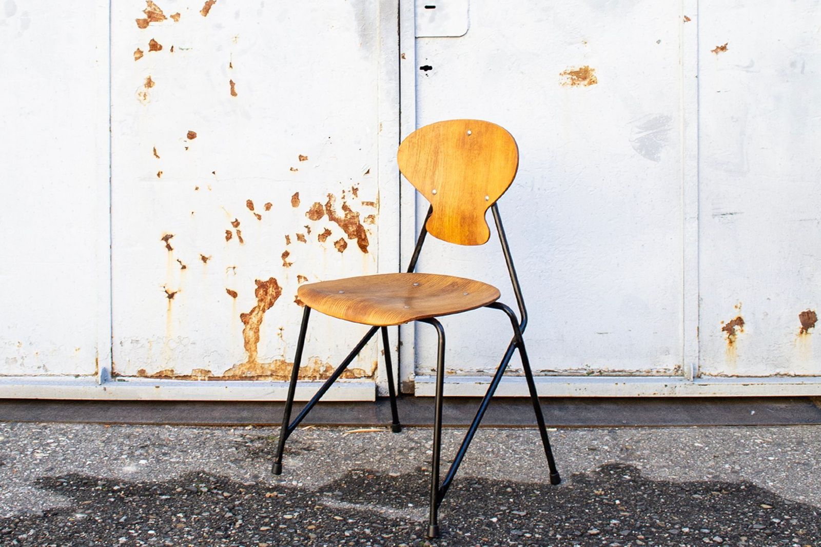 Chairs By Aurelio Villari For Isa Bergamo, 1950s, Set Of 4 photo for sale
