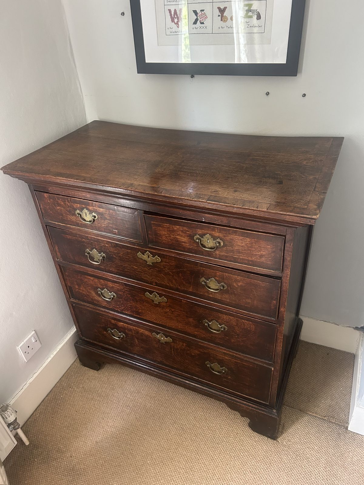 Antique Chest Of Drawers, 18th Century And Earlier
