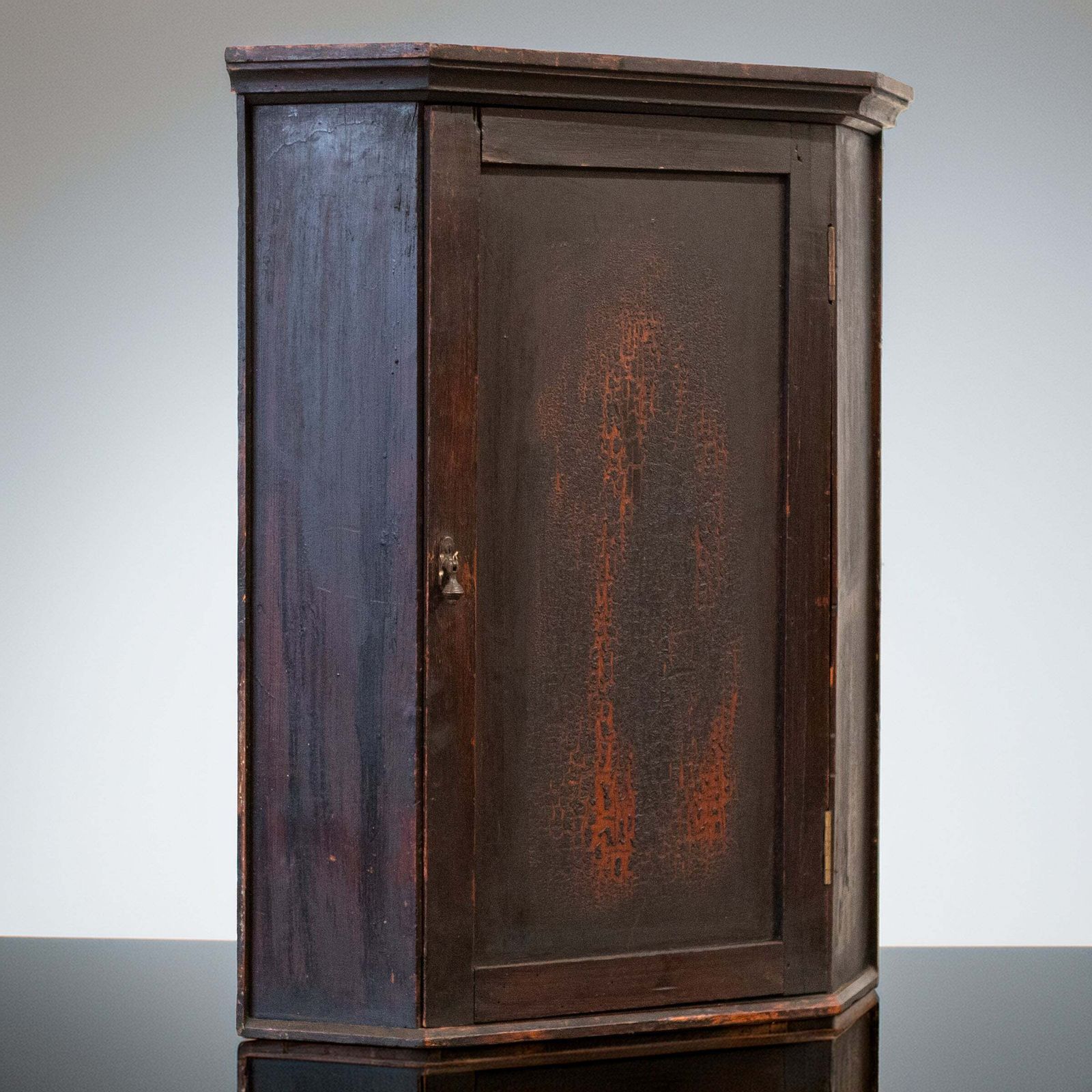 Antique Victorian Corner Cupboard
