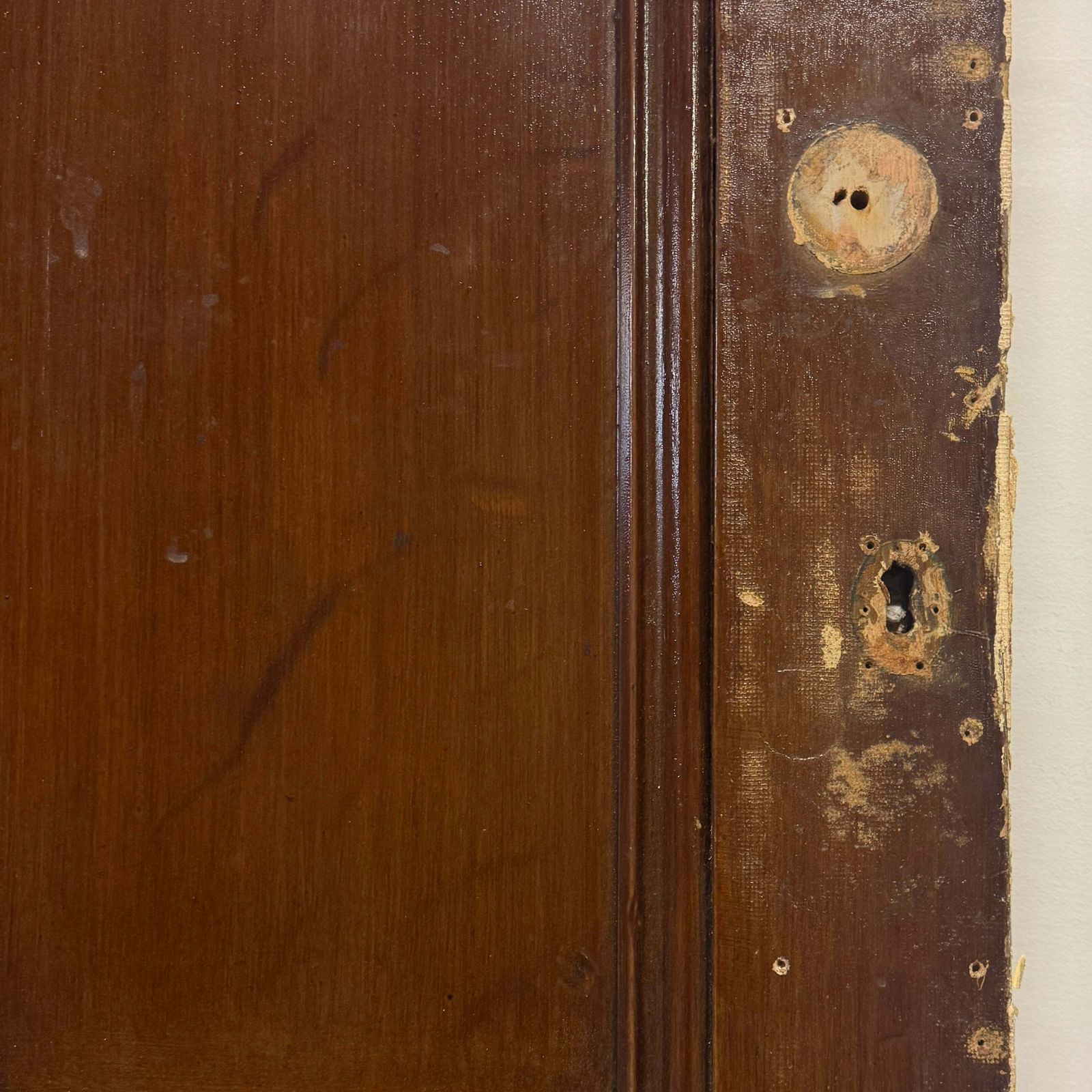 photo furniture Antique Four Panel Door 207cm X 81cm X 4cm