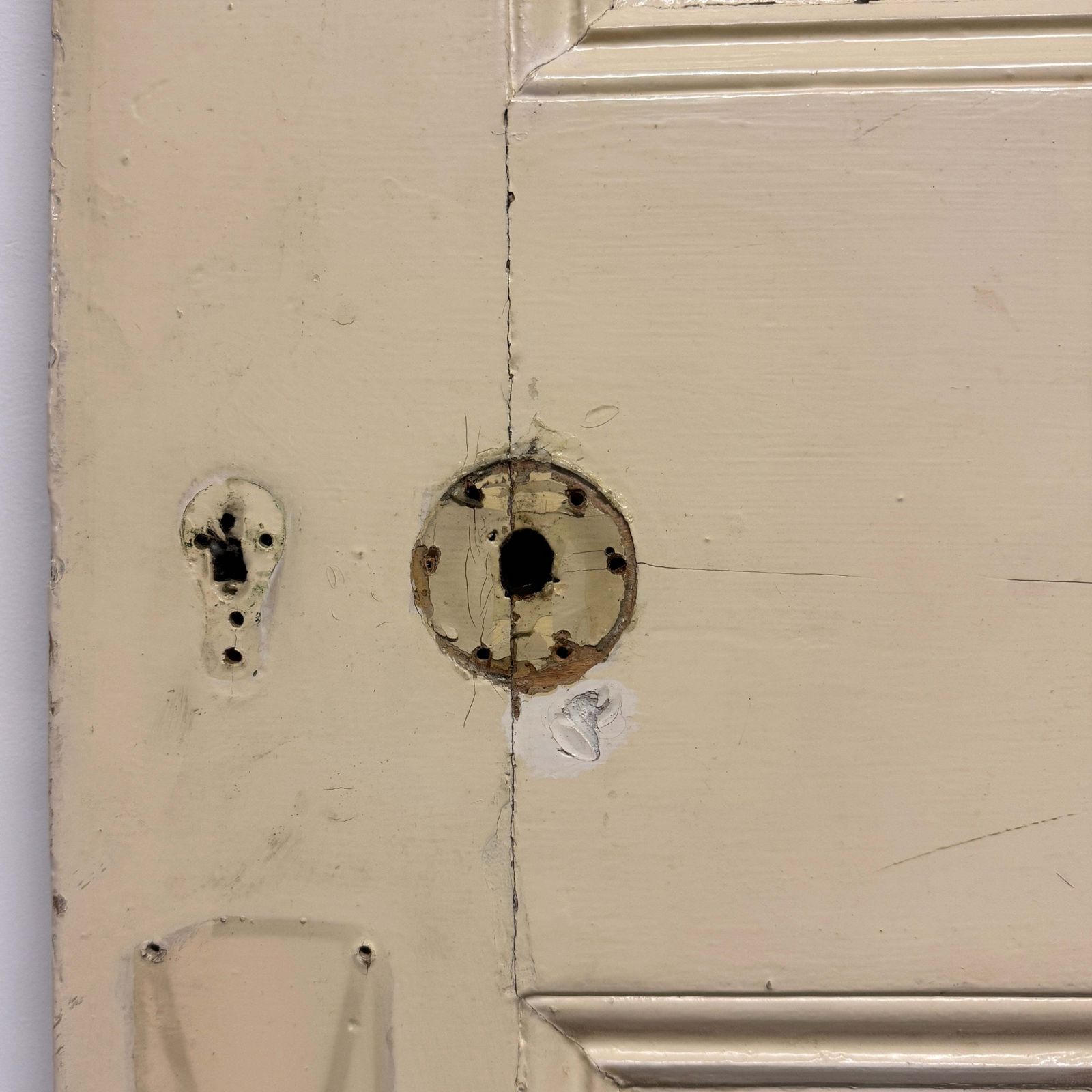 photo for sale Antique Four Panel Door 212cm X 91.5cm X 4cm