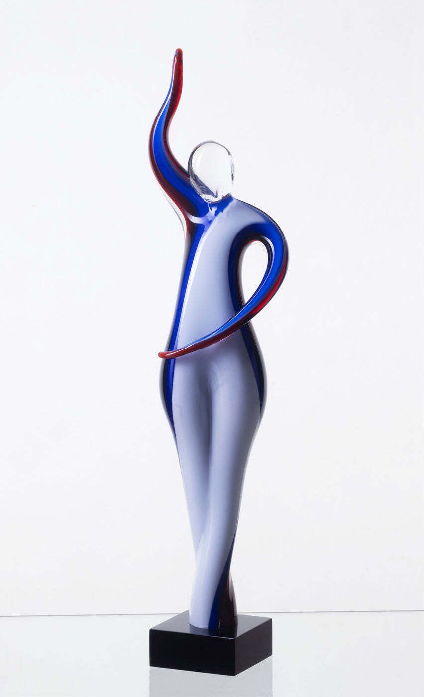 Modernist Glass Sculpture, 1970s–1990s, Czechoslovakia photo Art