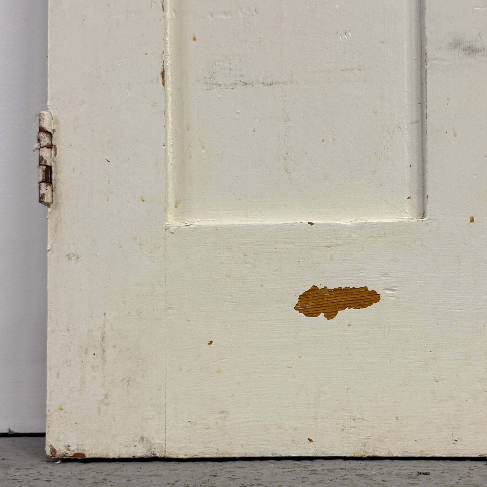 Antique Four Panel Door 195.5cm X 75.5cm X 3.5cm photo vinterior