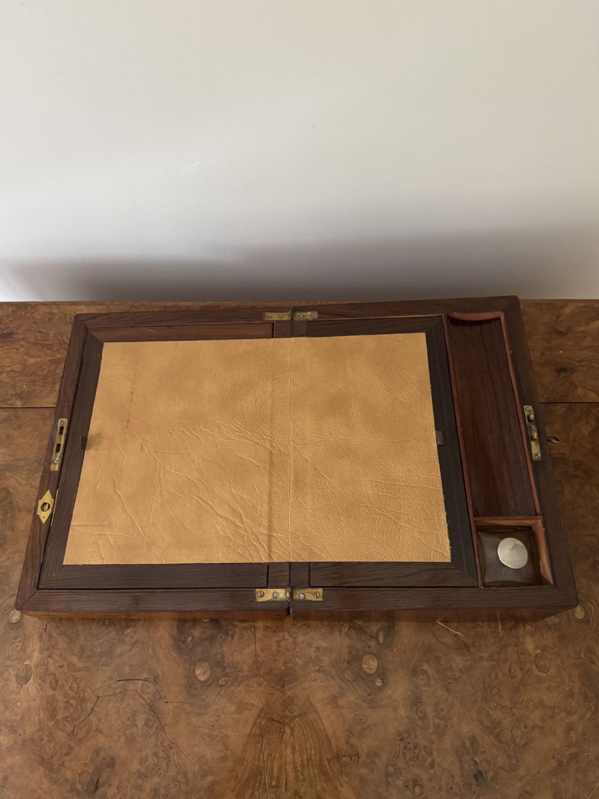 Wonderful Quality Antique Rosewood Writing Slope photo 425.0