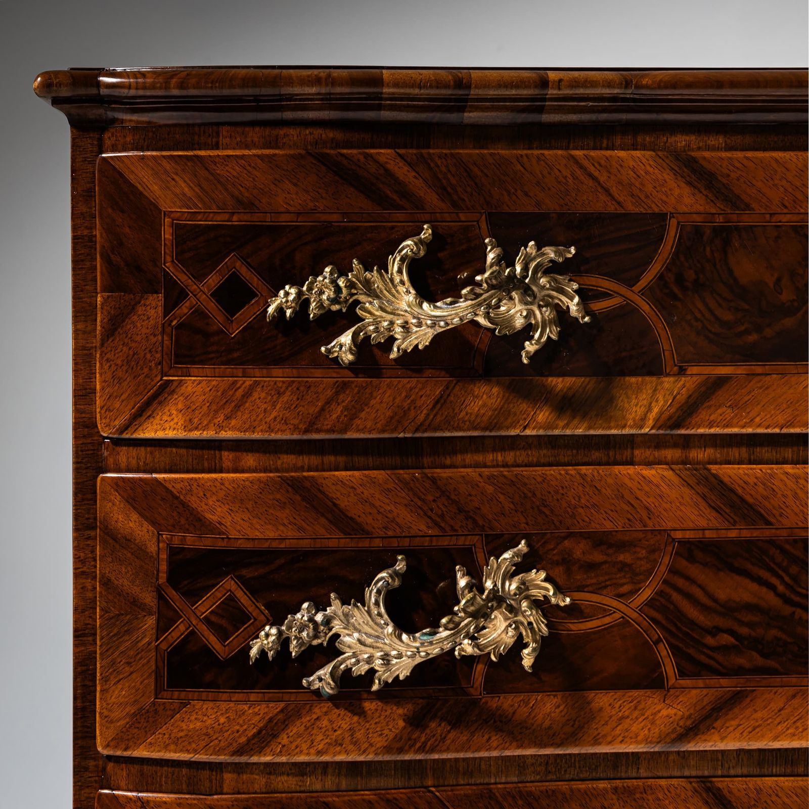 Furniture Baroque Chest Of Drawers, Mid 18th Century photo