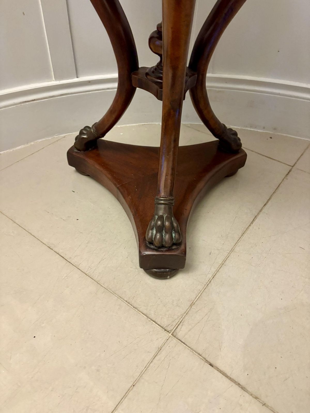 photo furniture Antique Early 20th Century Quality Pair Of French Marble Top Gueridon Side Tables