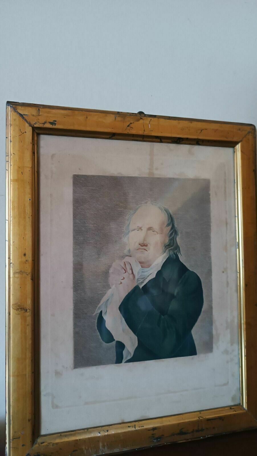 Pair Of Engravings Caricatures Antique Boilly Antique Frames photo for sale