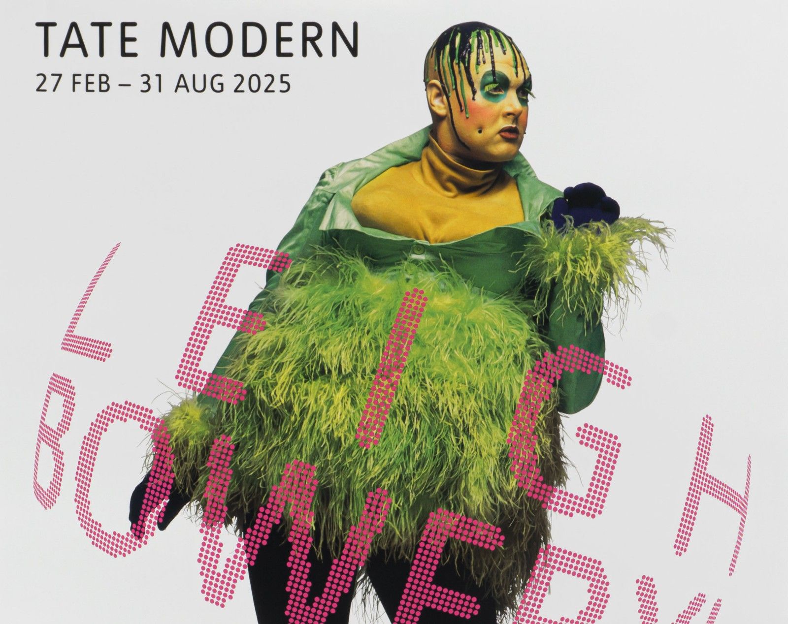 Original Tate Modern Leigh Bowery! London Art Exhibition Poster – A2 Size photo for sale