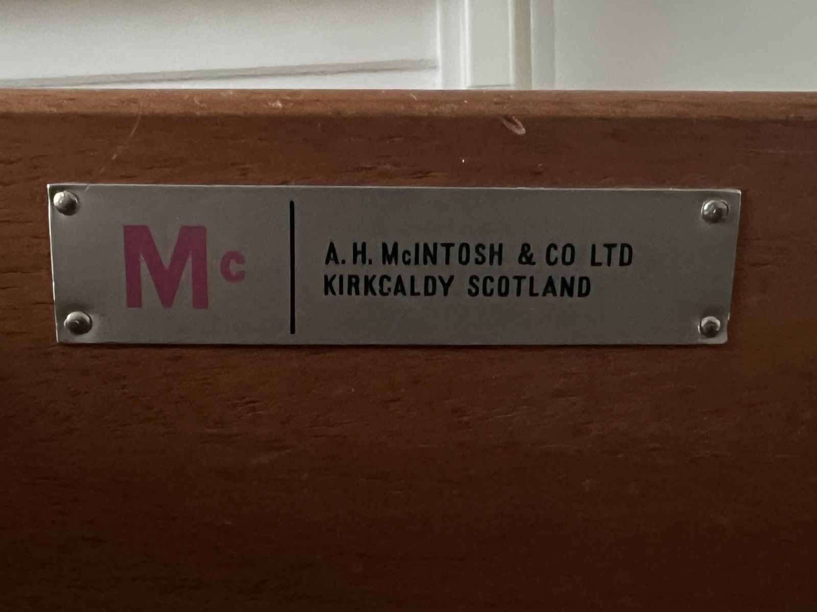 McIntosh Of Kirkcaldy Dunfermline Teak Vintage Sideboard photo vinterior