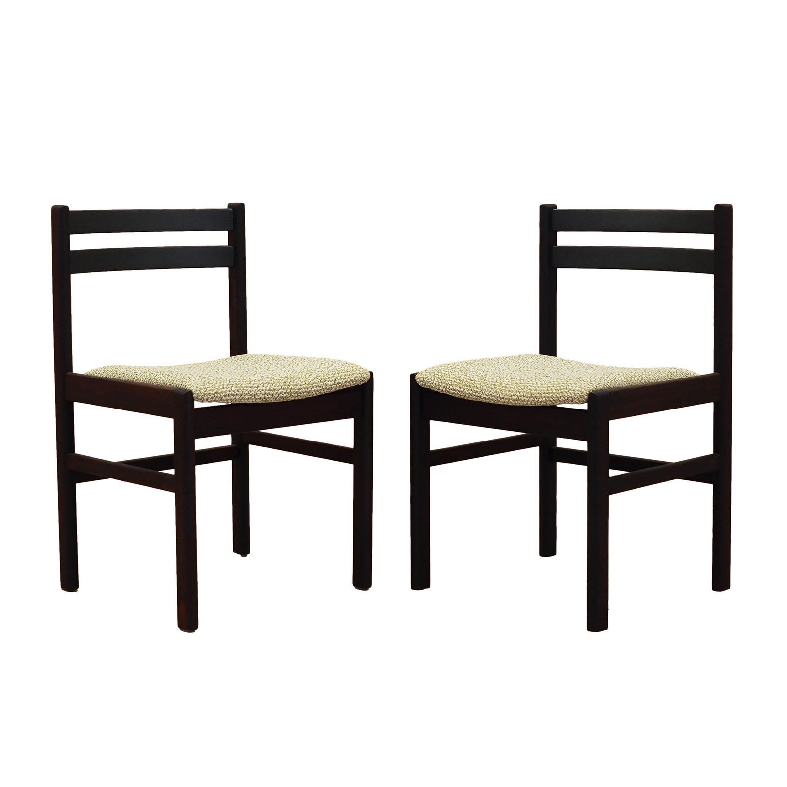 Set Of Two Vintage Chairs, Danish Design, 1970s, Production: Denmark