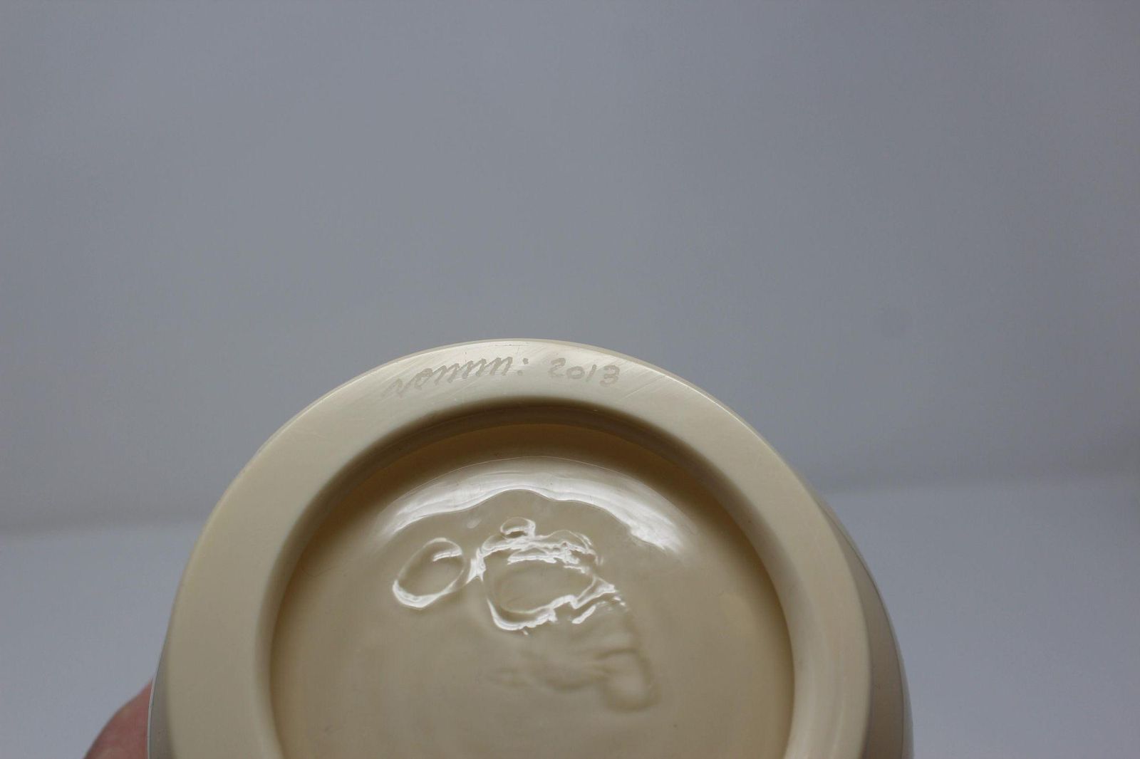 Opalino Vase By Venini Of Murano   Cream photo 669.0