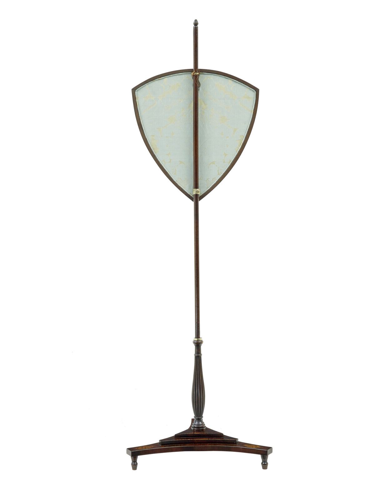 19th Century Inlaid Adjustable Fire Screen photo 545.0