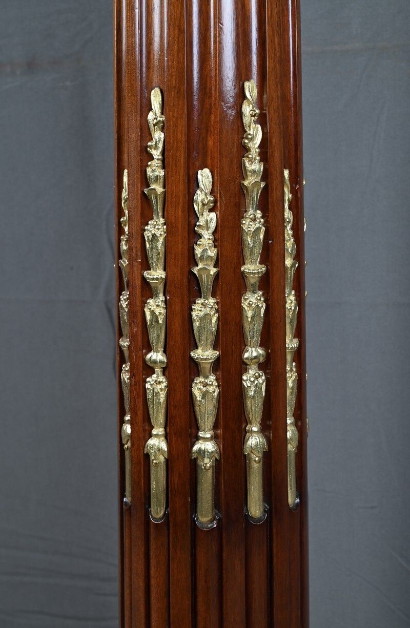 Mahogany Swivel Column, Napoleon III Style – 1900 photo buy