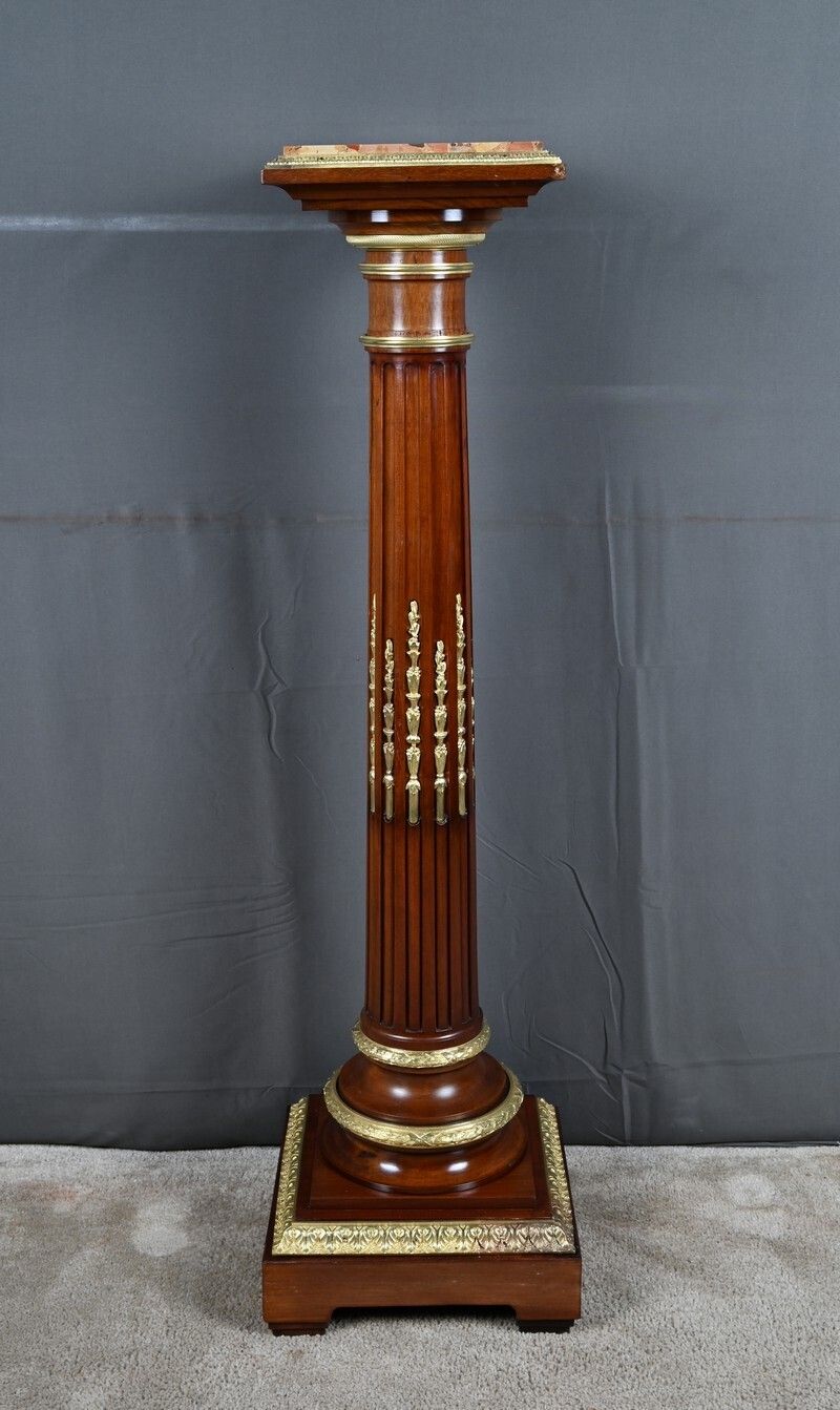 photo for sale Mahogany Swivel Column, Napoleon III Style – 1900