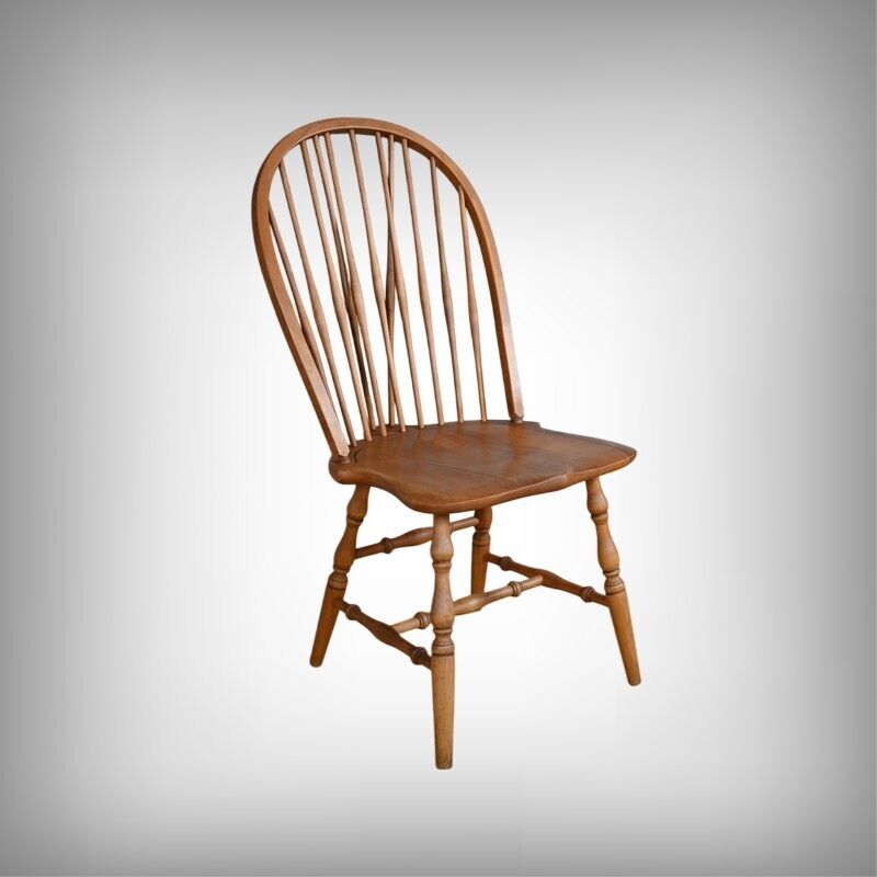 Set Of 4 Windsor Beech Chairs, England – Early 20th Century photo furniture