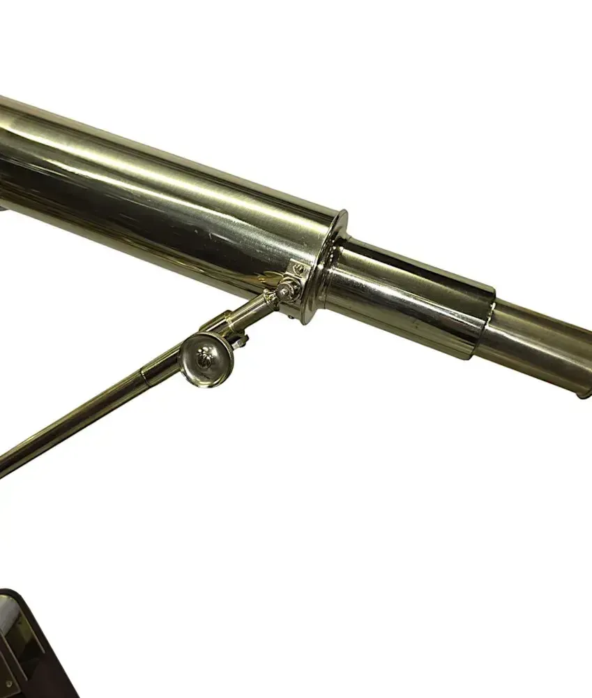 A Fabulous Early 20th Century Brass Telescope By Clarkson, London photo 3156.3952