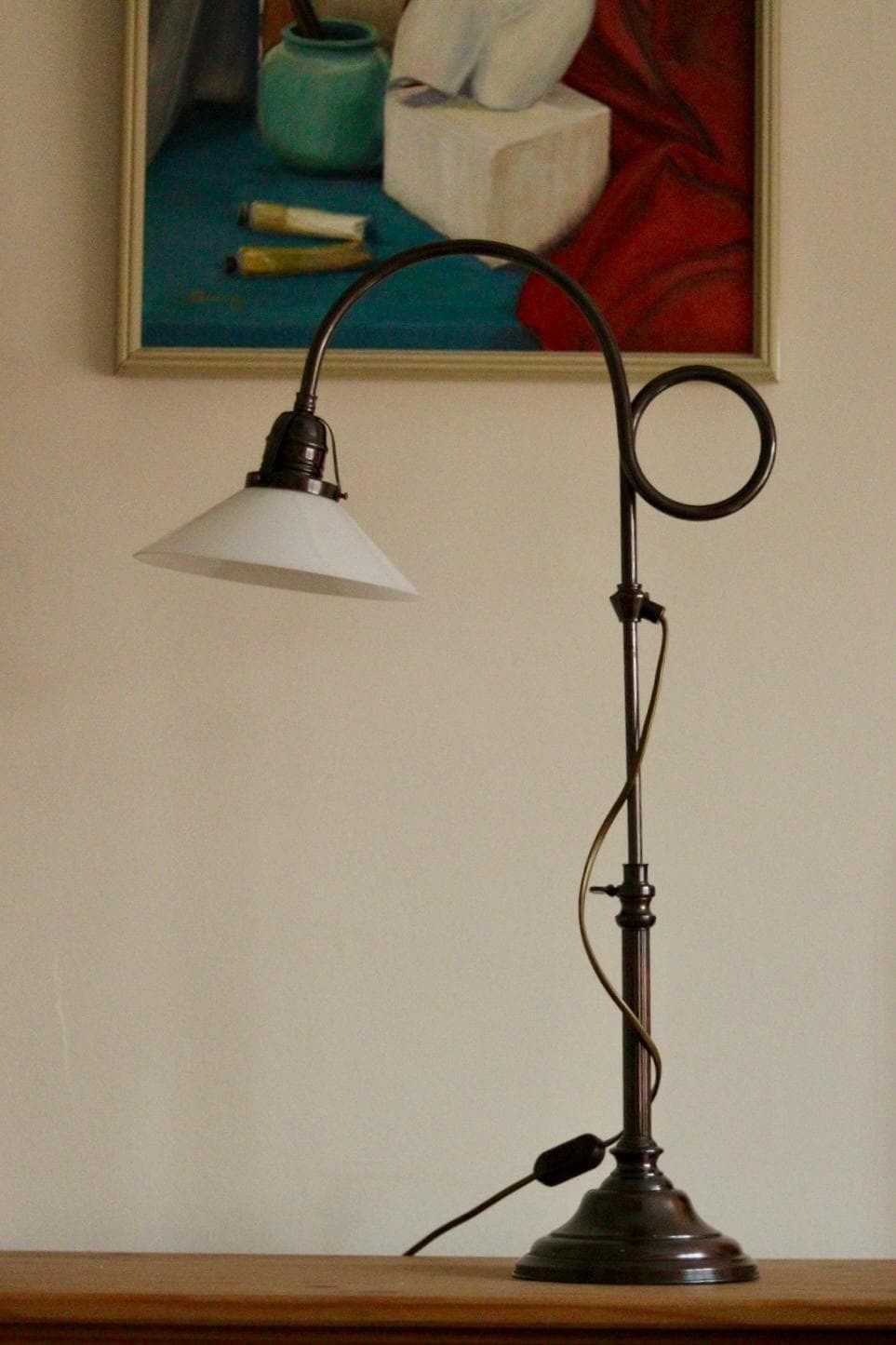 Vintagetable Lamp By Gamla Stan’s Lampverkstad, Sweden – Mid 20th Century photo for sale