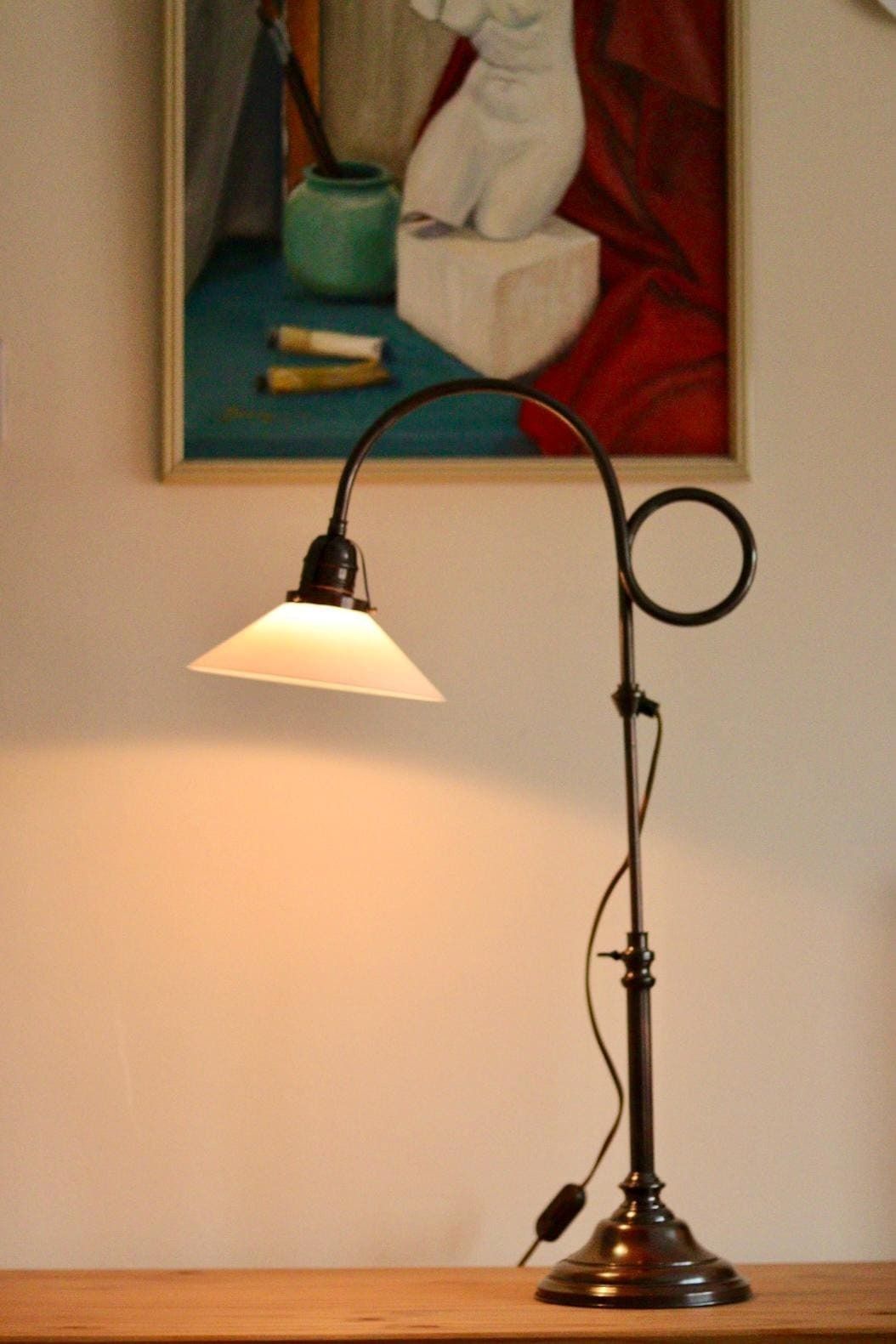 Vintagetable Lamp By Gamla Stan’s Lampverkstad, Sweden – Mid 20th Century photo vinterior
