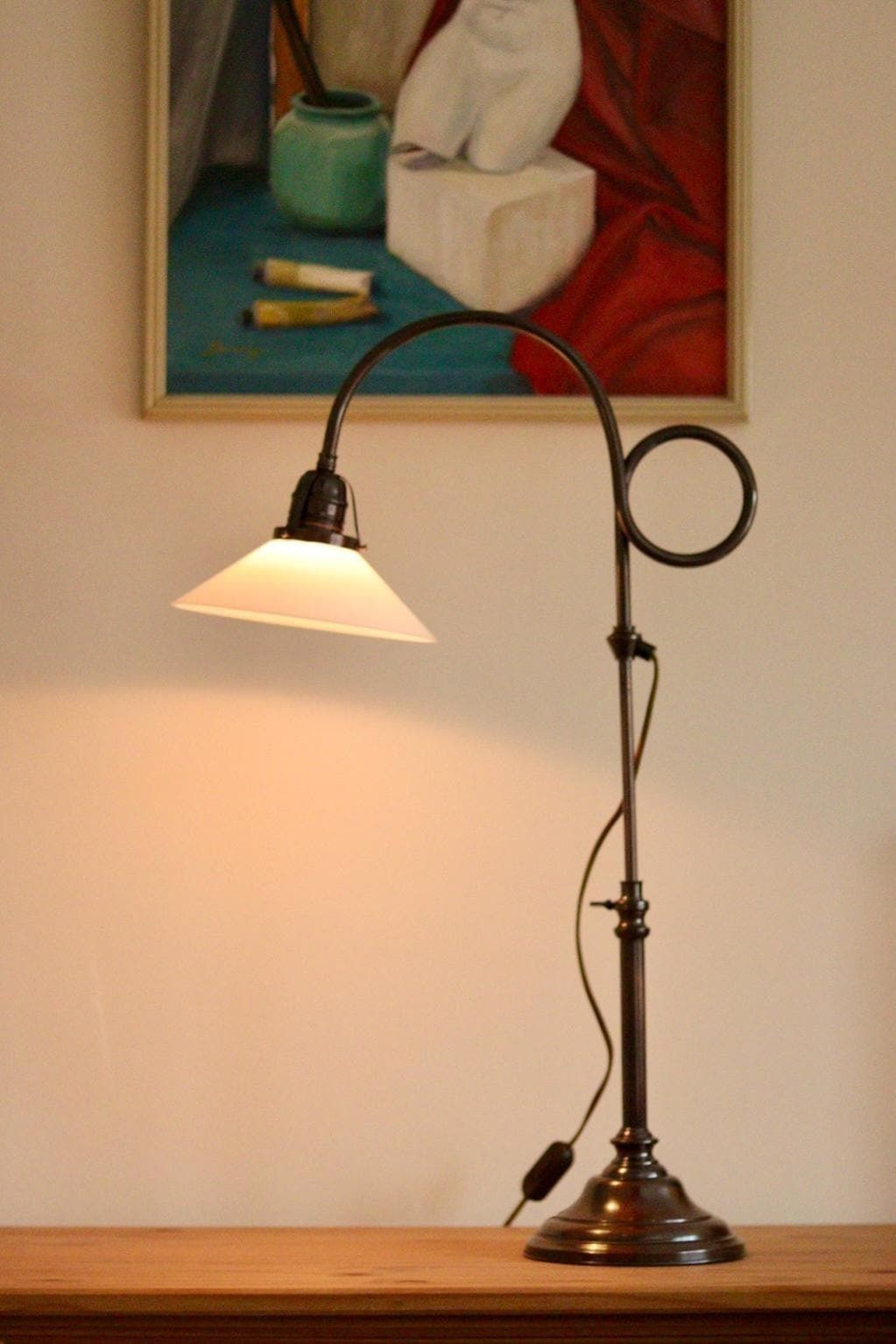 photo furniture Vintagetable Lamp By Gamla Stan’s Lampverkstad, Sweden – Mid 20th Century