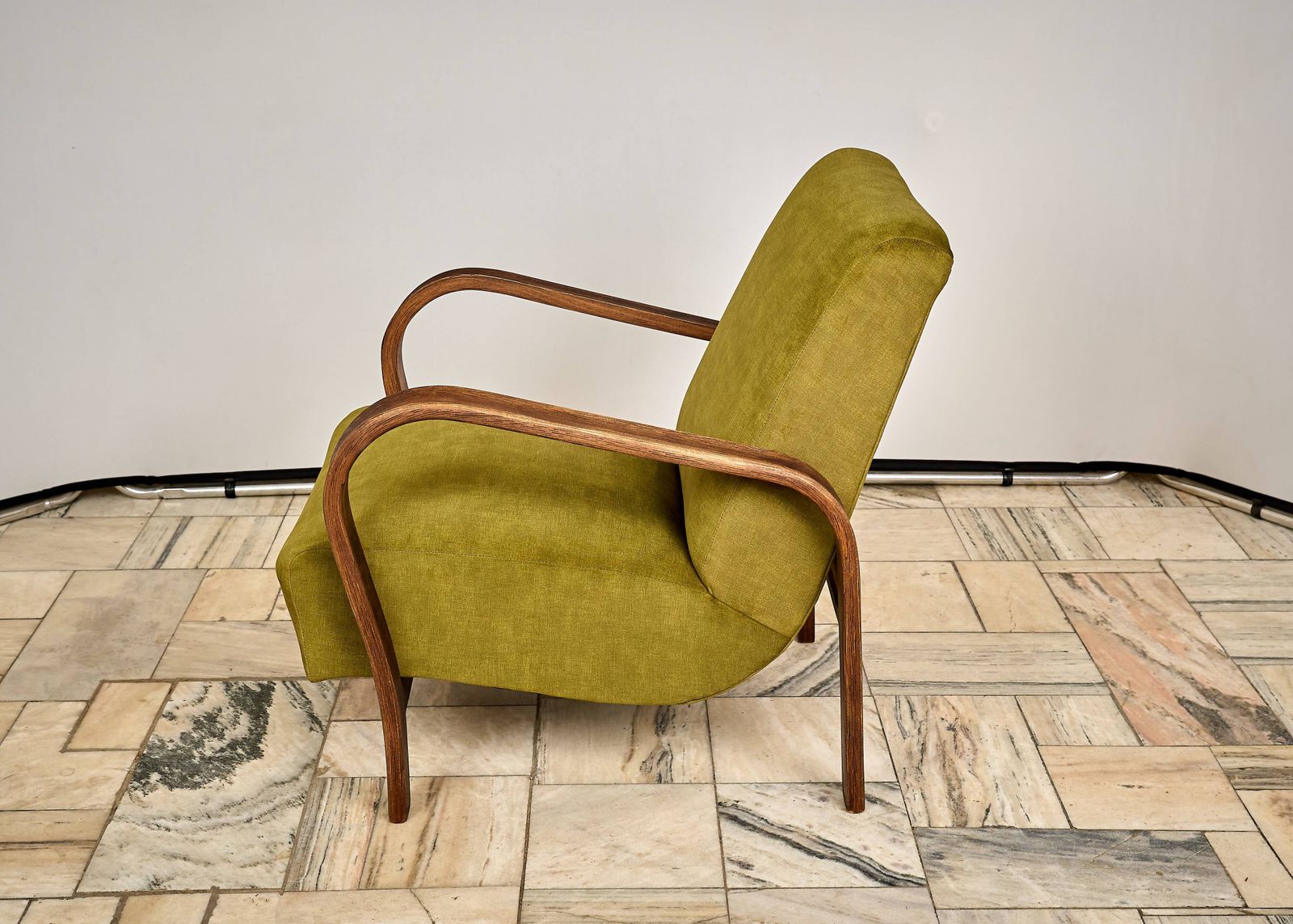 Armchair Designed By K. Kozelka And A. Kropacek, Interier Praha, Czechoslov photo vinterior
