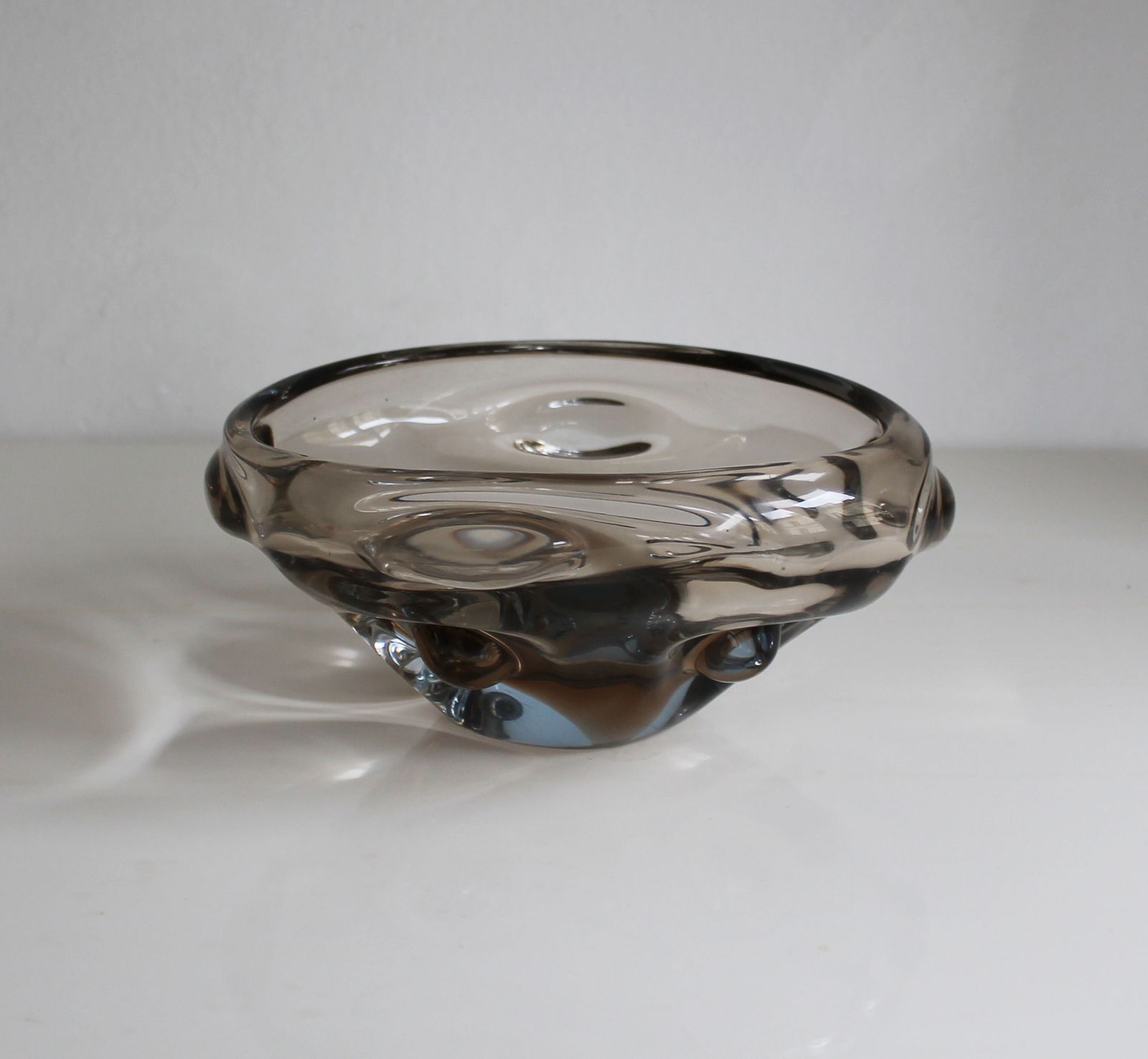 Art Glass Bowl By Jan Berenek – Pattern 5954 (1959), Skrdlovice photo 140.0