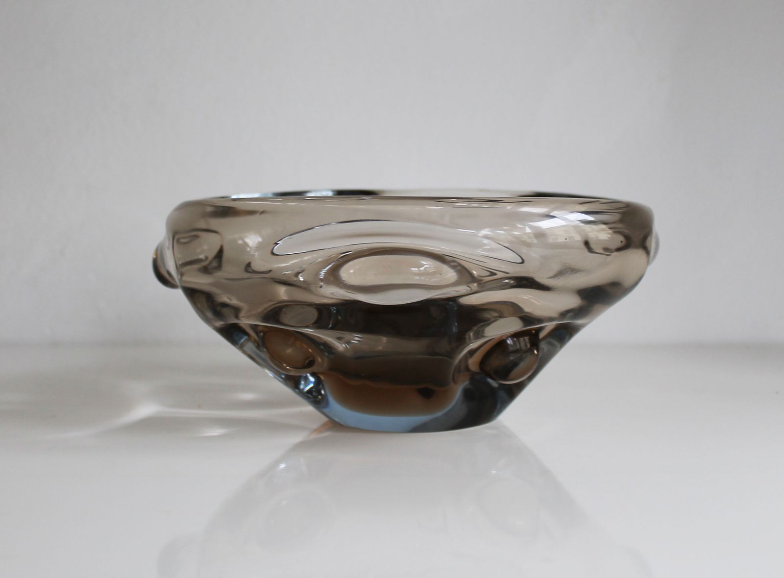 Art Glass Bowl By Jan Berenek – Pattern 5954 (1959), Skrdlovice photo vinterior