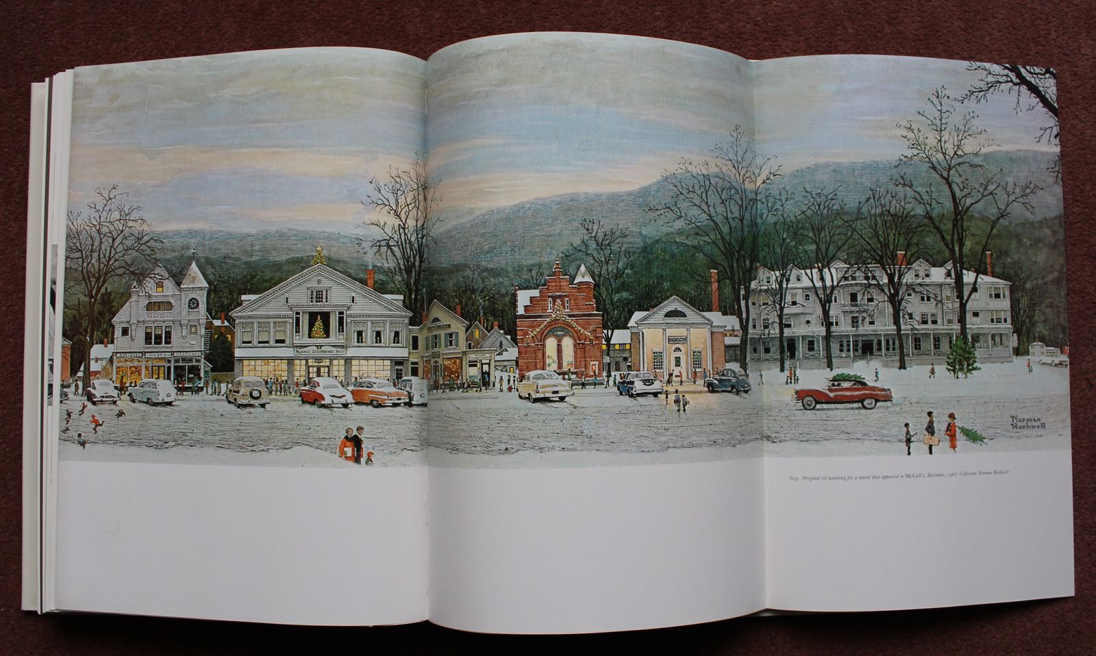 photo vinterior Norman Rockwell: Artist And Illustrator 1st Edition