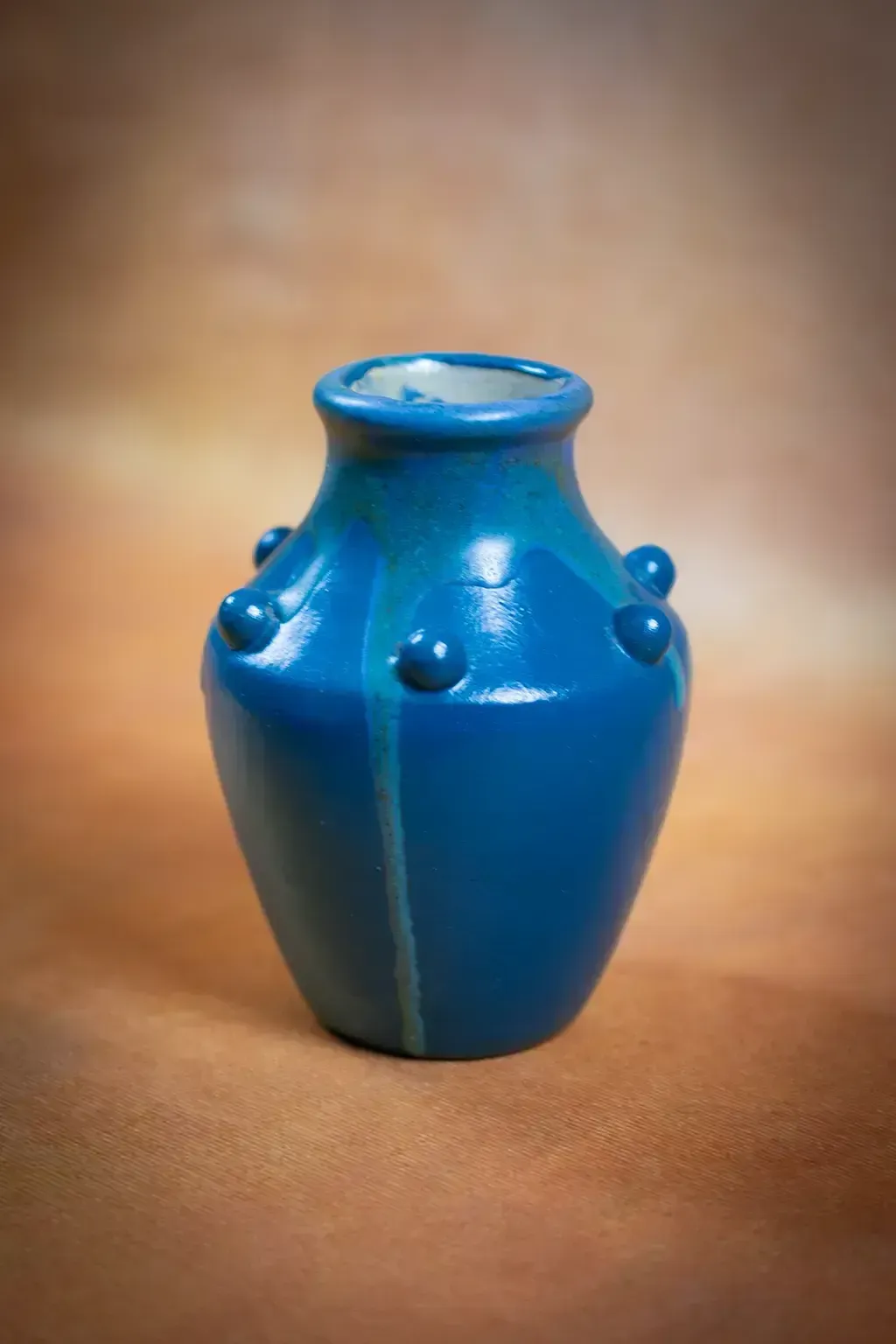 Petit vase en grès à glaçure, par Léon Pointu photo 120.0