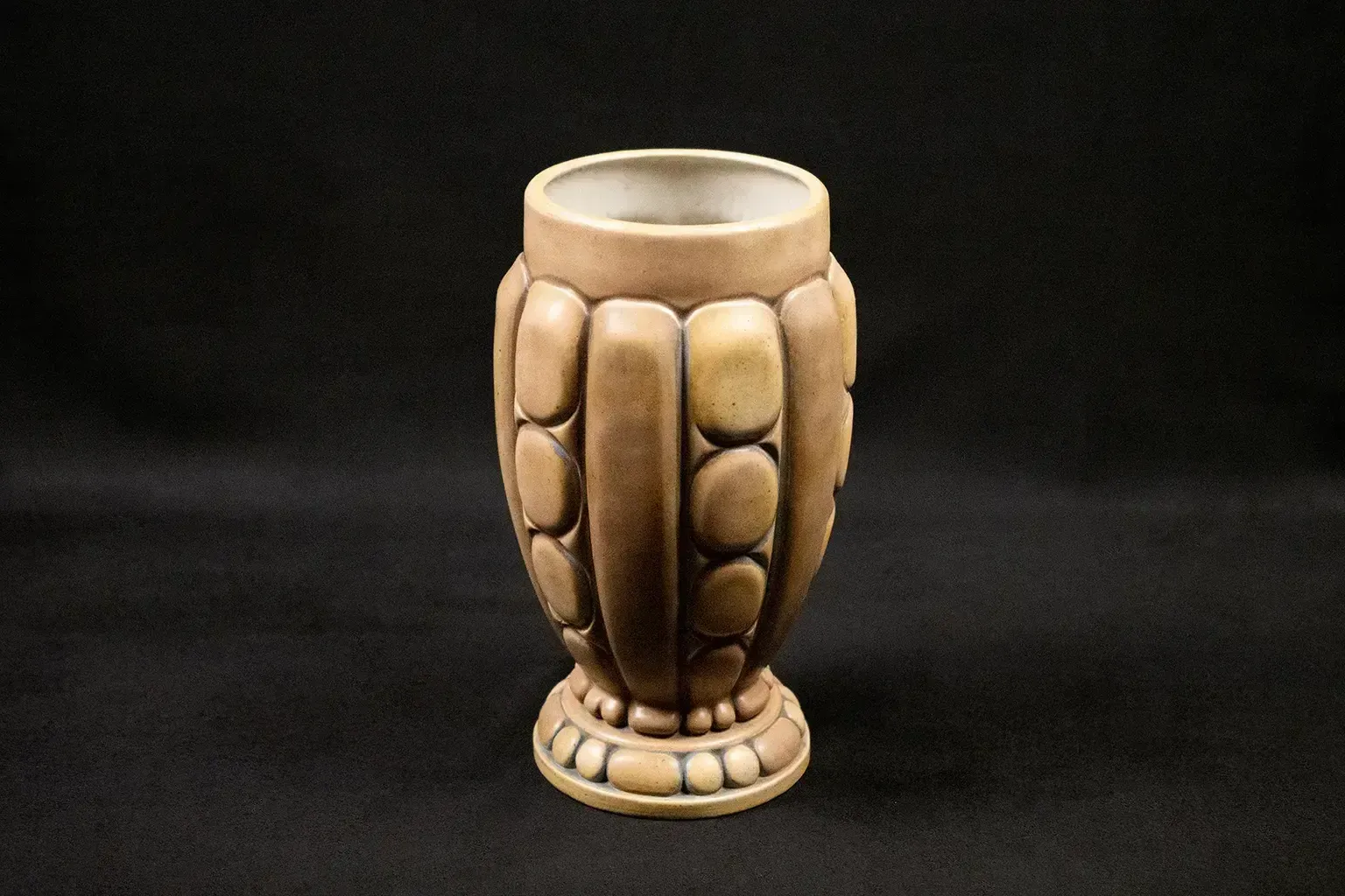 Baluster Vase In Stoneware By Joseph Mougin   Early 20th Century French Ceramic photo Home Decor
