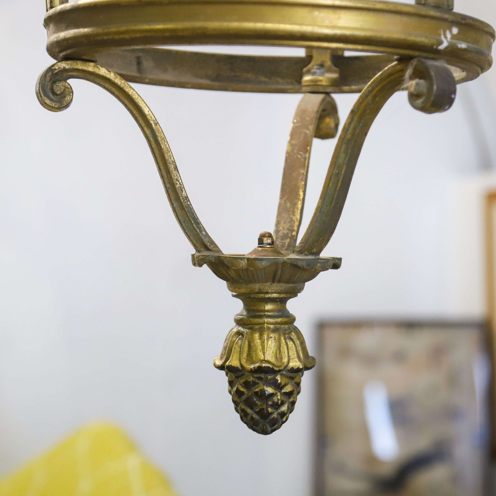 Pair Of French Street Lanterns Converted To Hanging Lanterns photo Lighting