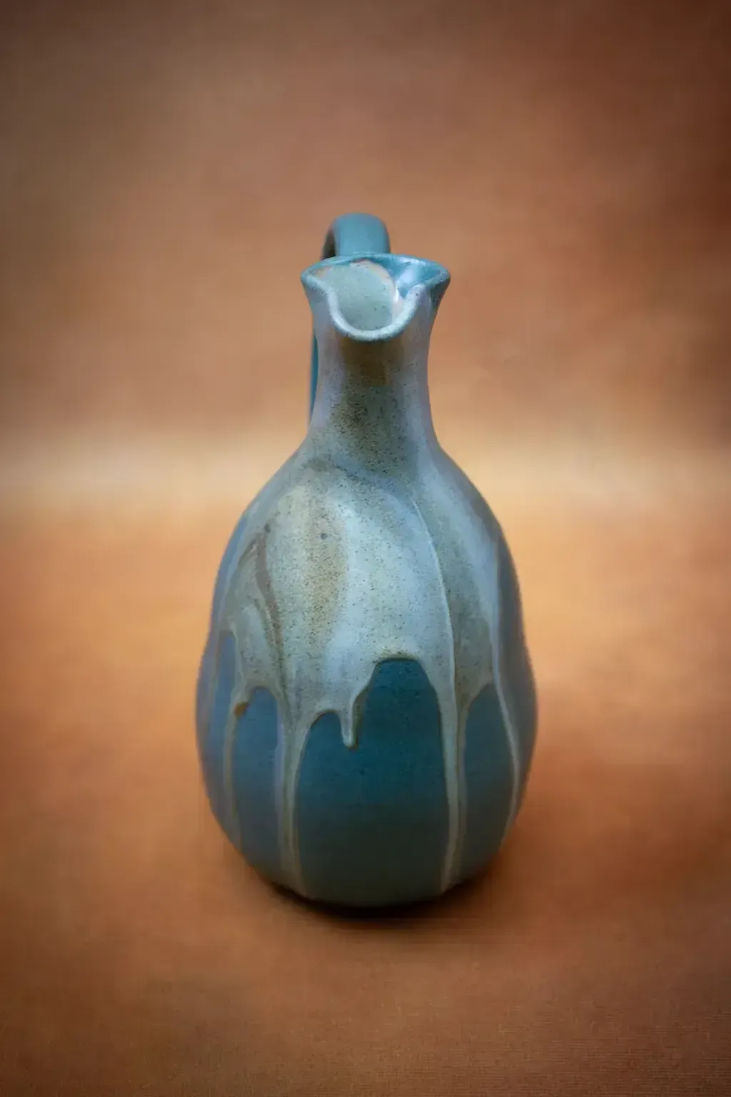 Glazed Stoneware Pitcher Vase By Léon Pointu photo for sale