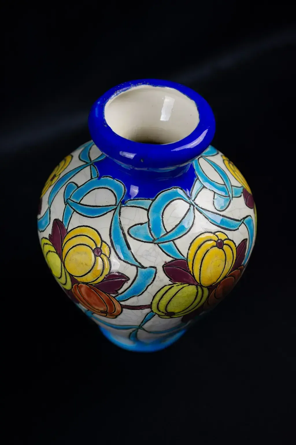 Small Vase With Detached Neck By Charles Catteau For Keramis photo 590.0