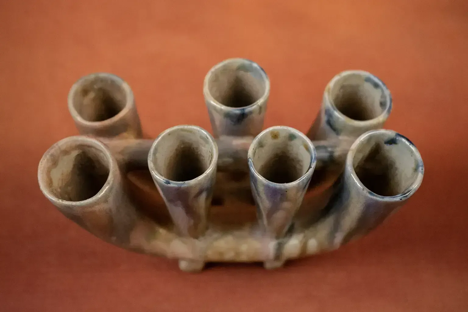 Pot à fleurs en grès émaillé par Charles Greber, céramique Art Nouveau française photo buy