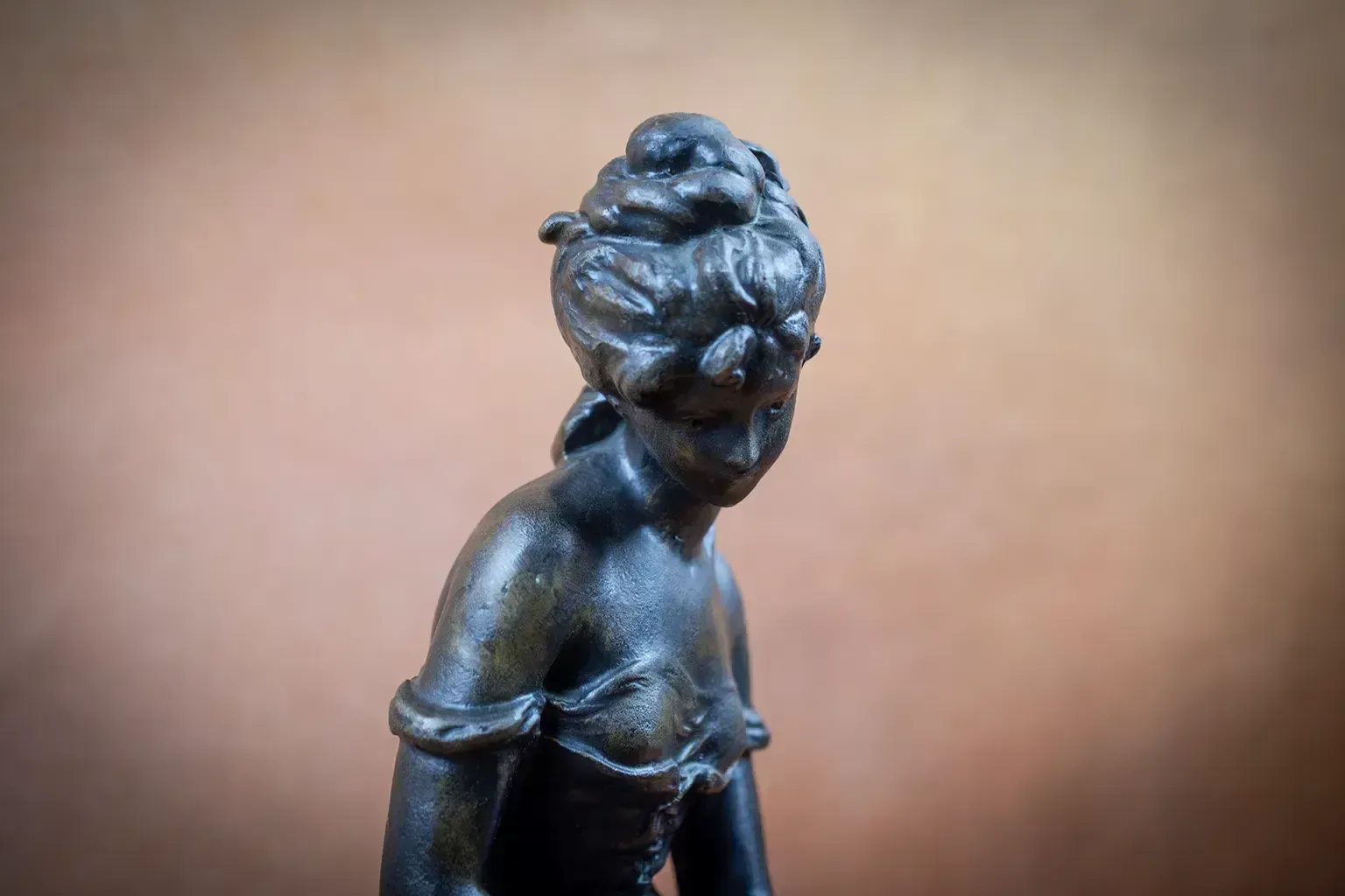 Bronze Sculpture Of A Woman With A Jug By Hippolyte Moreau photo for sale