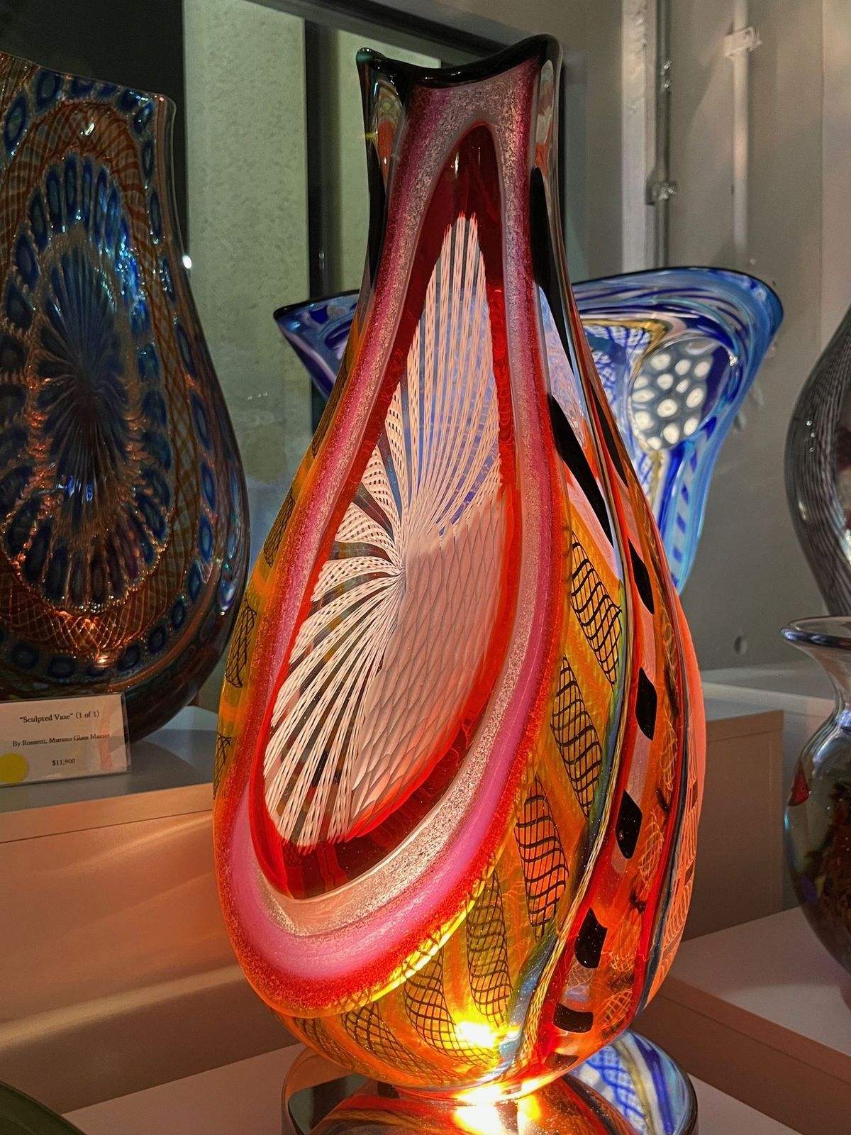 Home Decor Murano Vase By Schiavon, 21st Century photo