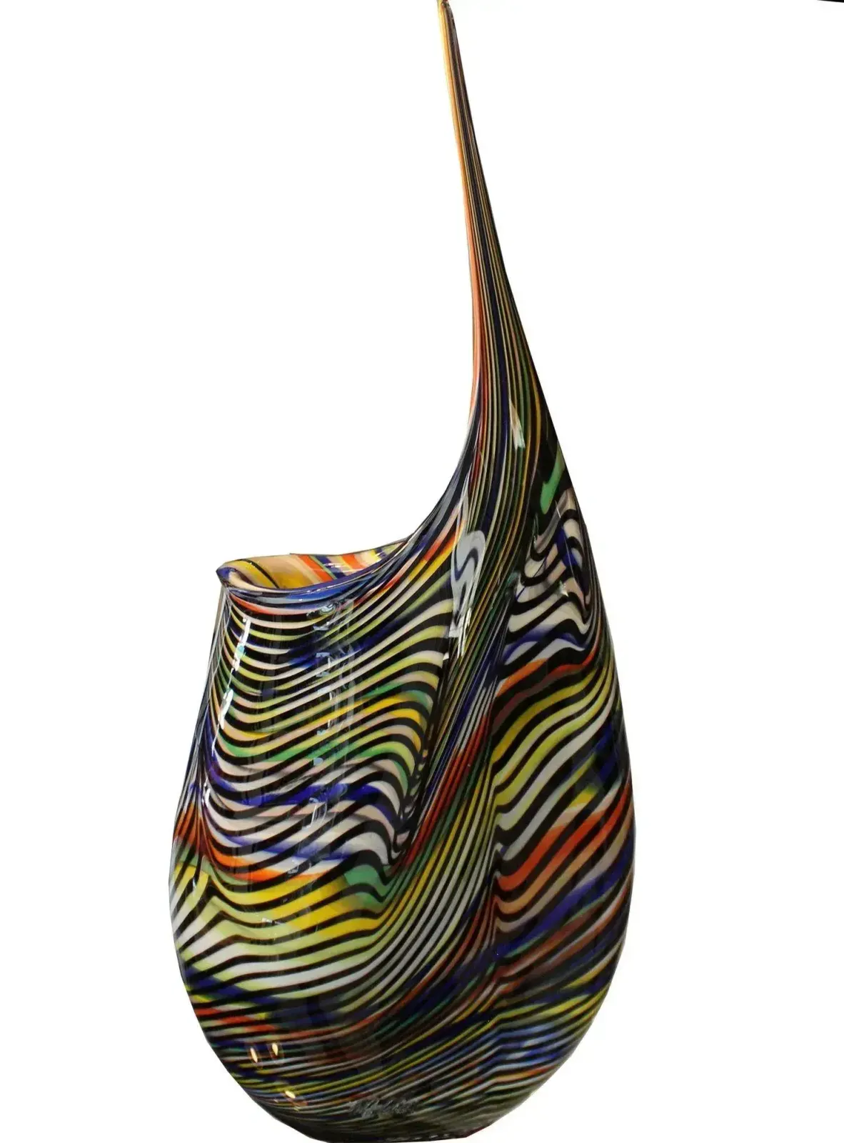 4872.0 "Tiger" 1 Of 1 Vase By Afro Celotto photo
