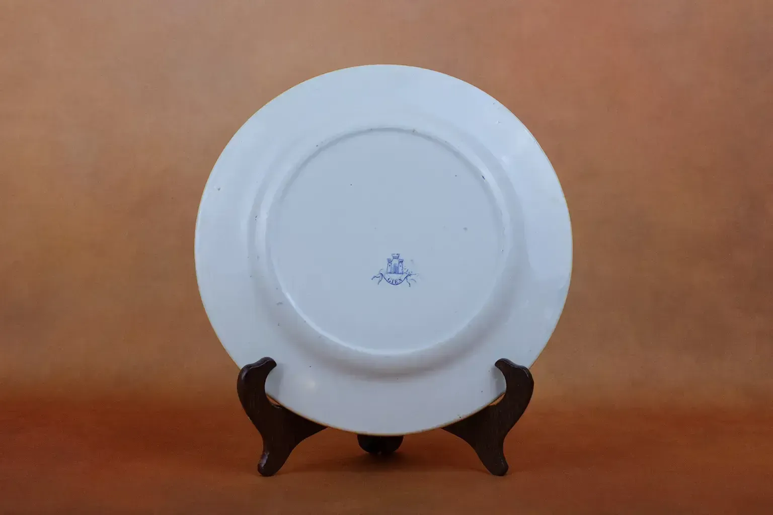 19th Century Gien Faience Plate In The Italian Renaissance Style photo vintage