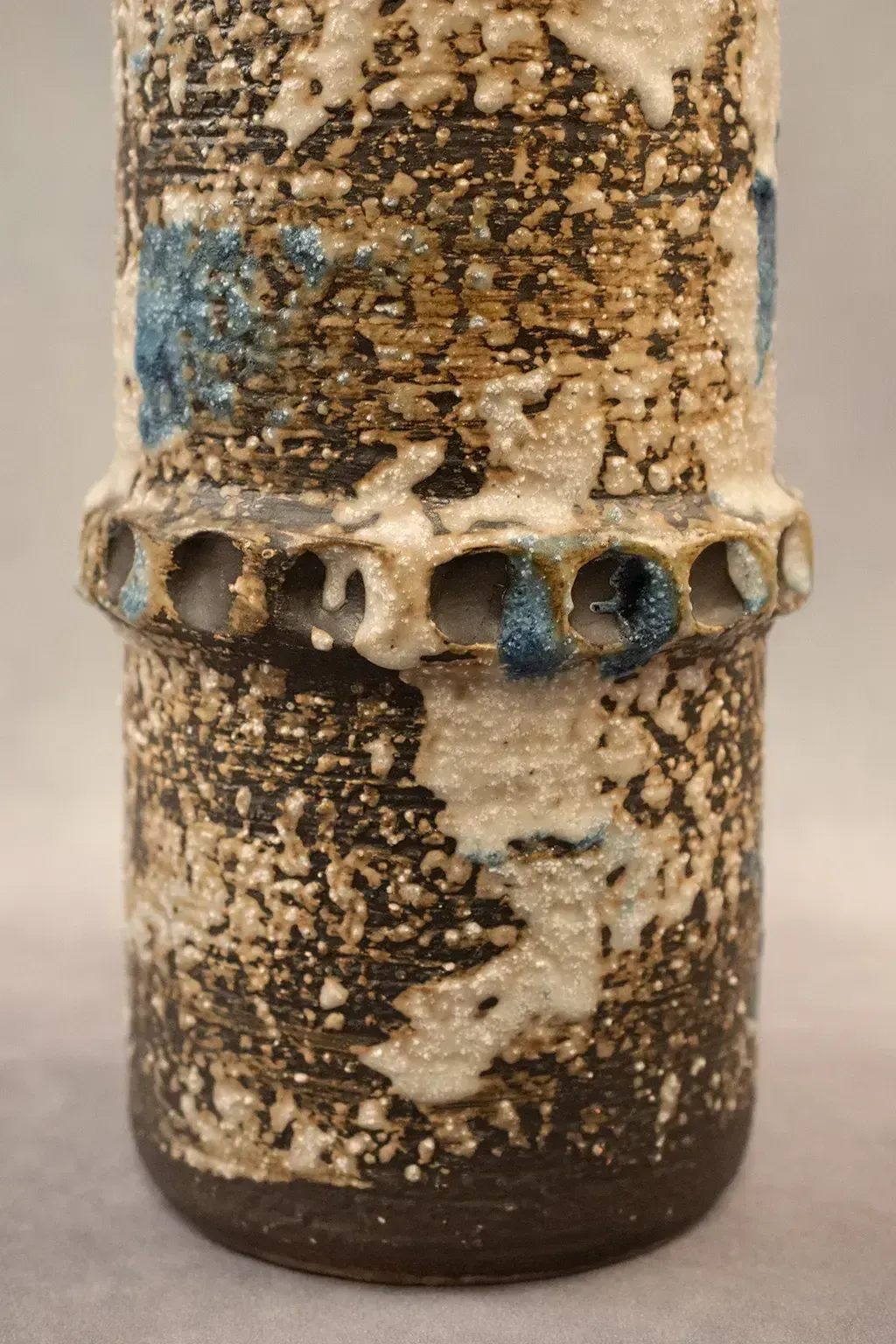“Fat Lava” Vase – Dieter Peter For Carstens Tönnieshof, West Germany, Mid Century German Ceramic photo for sale