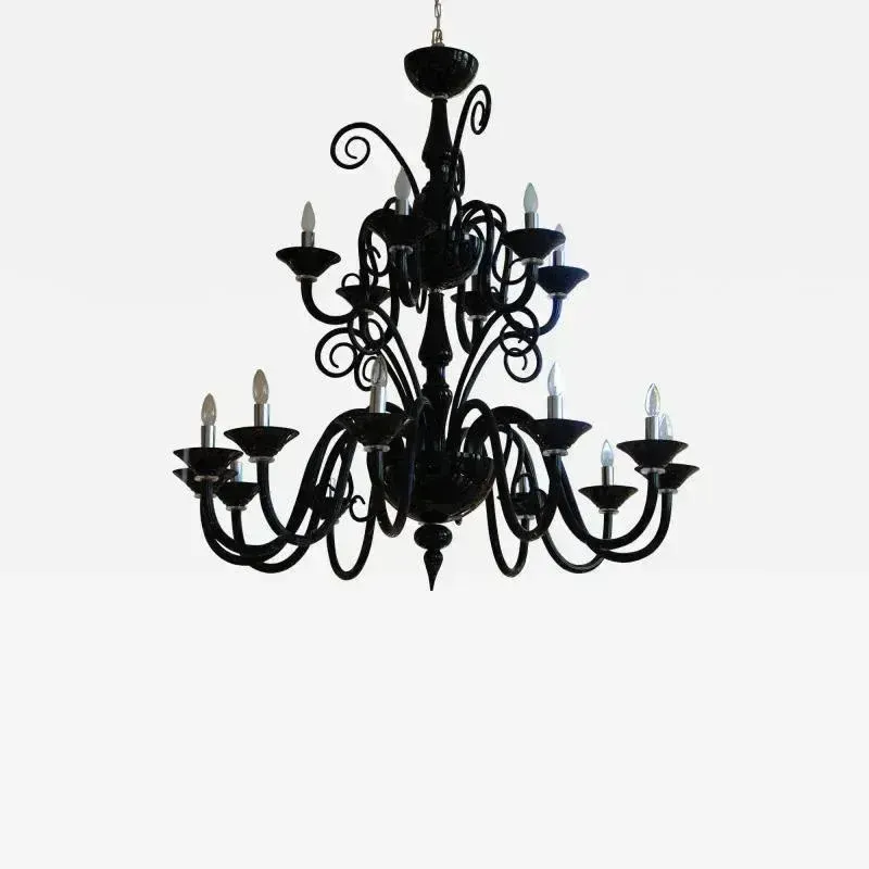 Simone Cenedese   Black Beauty Chandelier photo Lighting