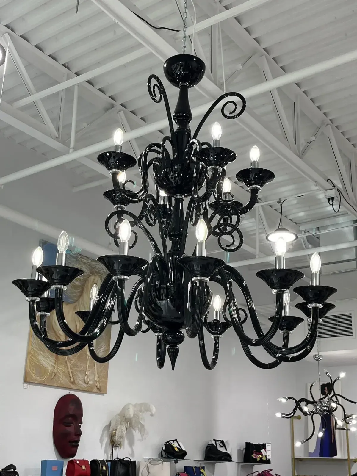 Simone Cenedese   Black Beauty Chandelier photo 20532.0