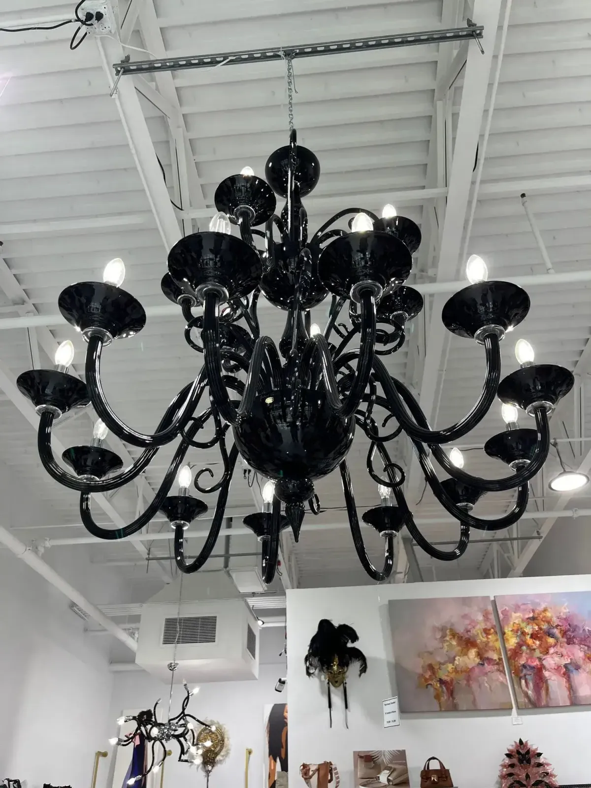 Simone Cenedese   Black Beauty Chandelier photo buy