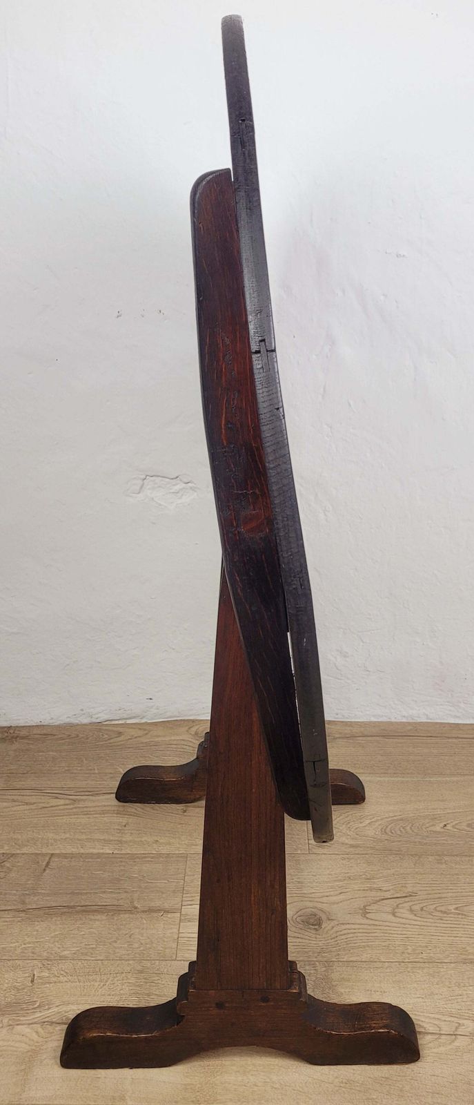 photo buy Vigneron Wine Tasting Table French Tilt Top Oak 19th Century