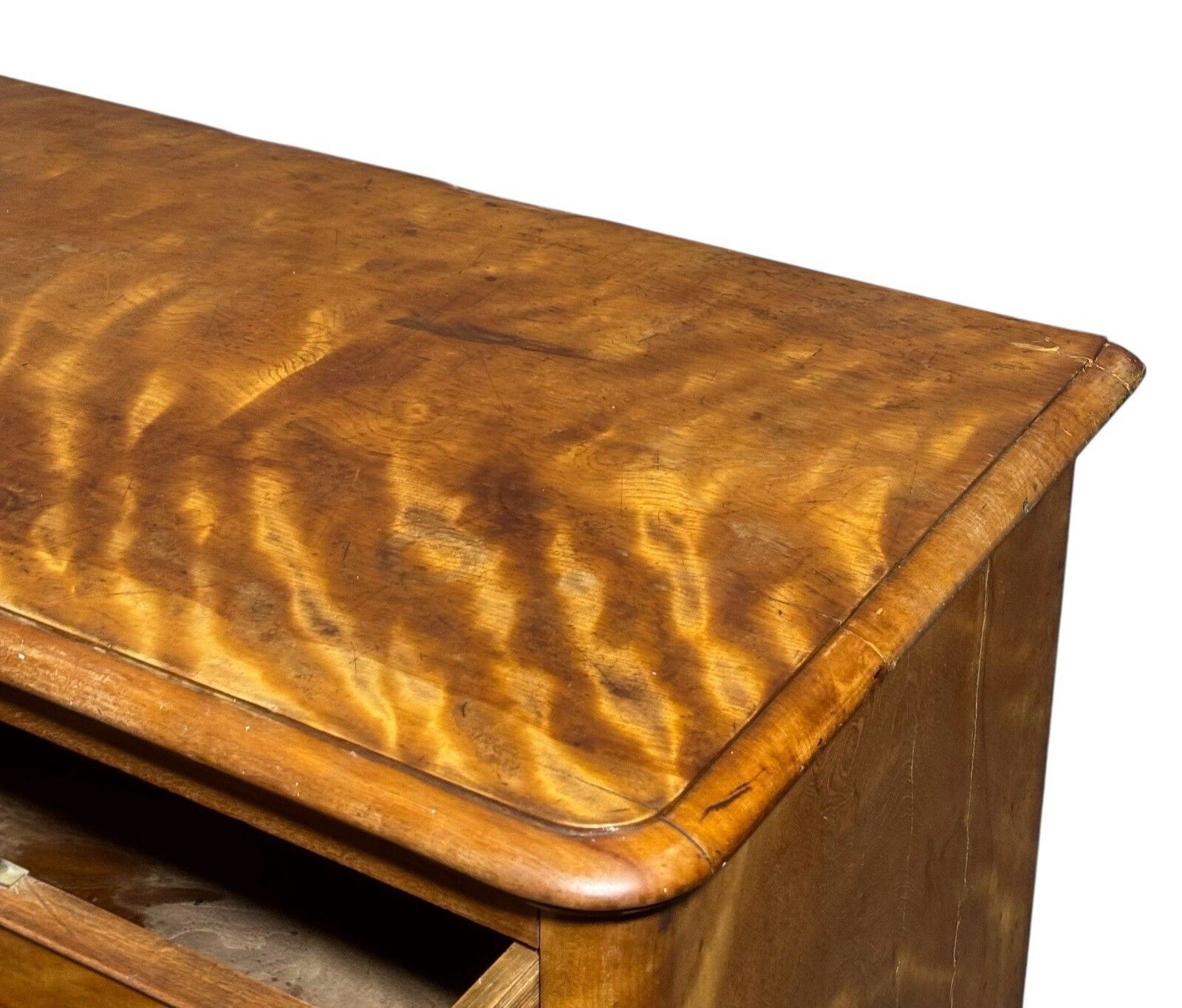 Antique Satin Birch Chest Of Drawers C J Freemans Superior Quality Victorian photo vinterior