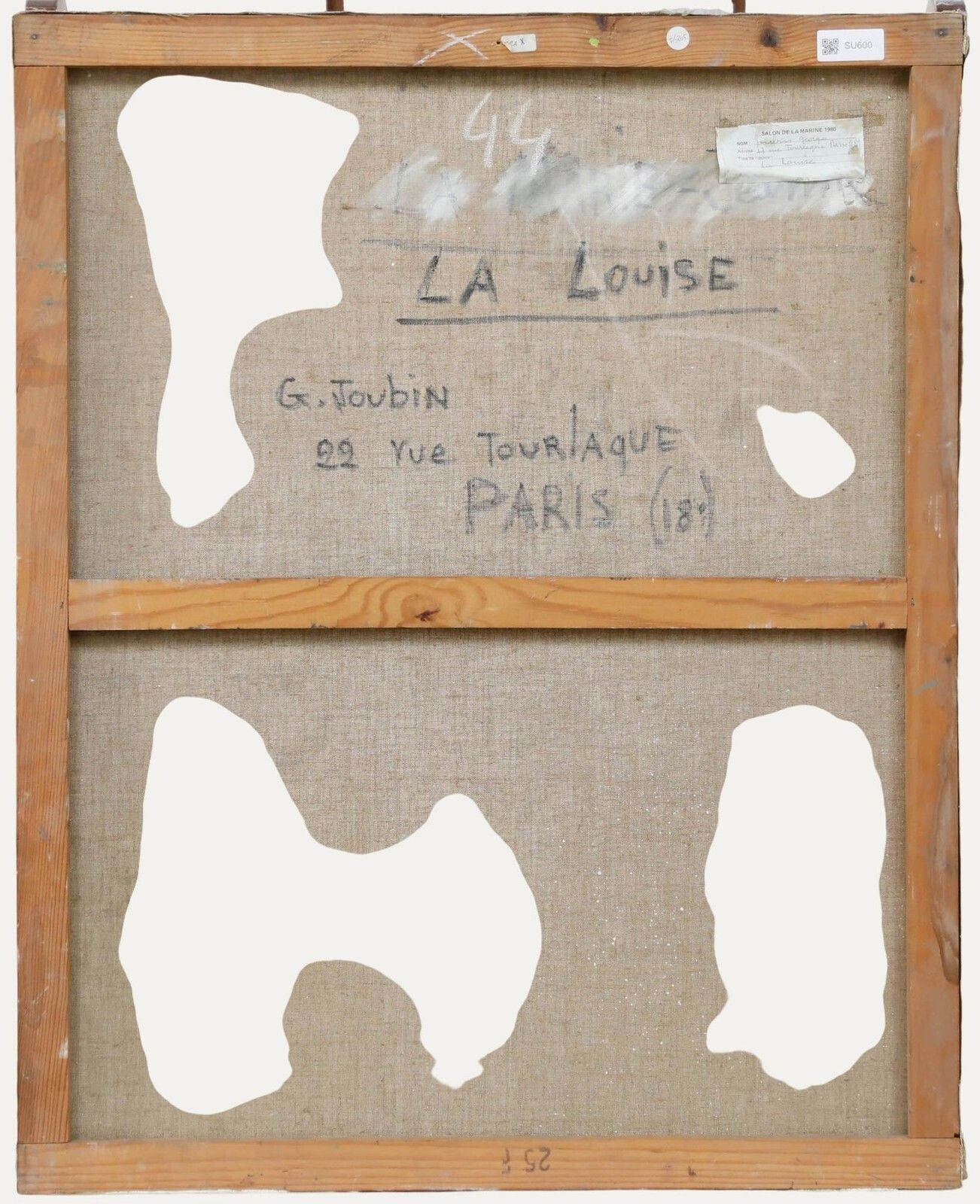 Georges Joubin (1888 1983)   Mid 20th Century Oil, La Louise photo for sale