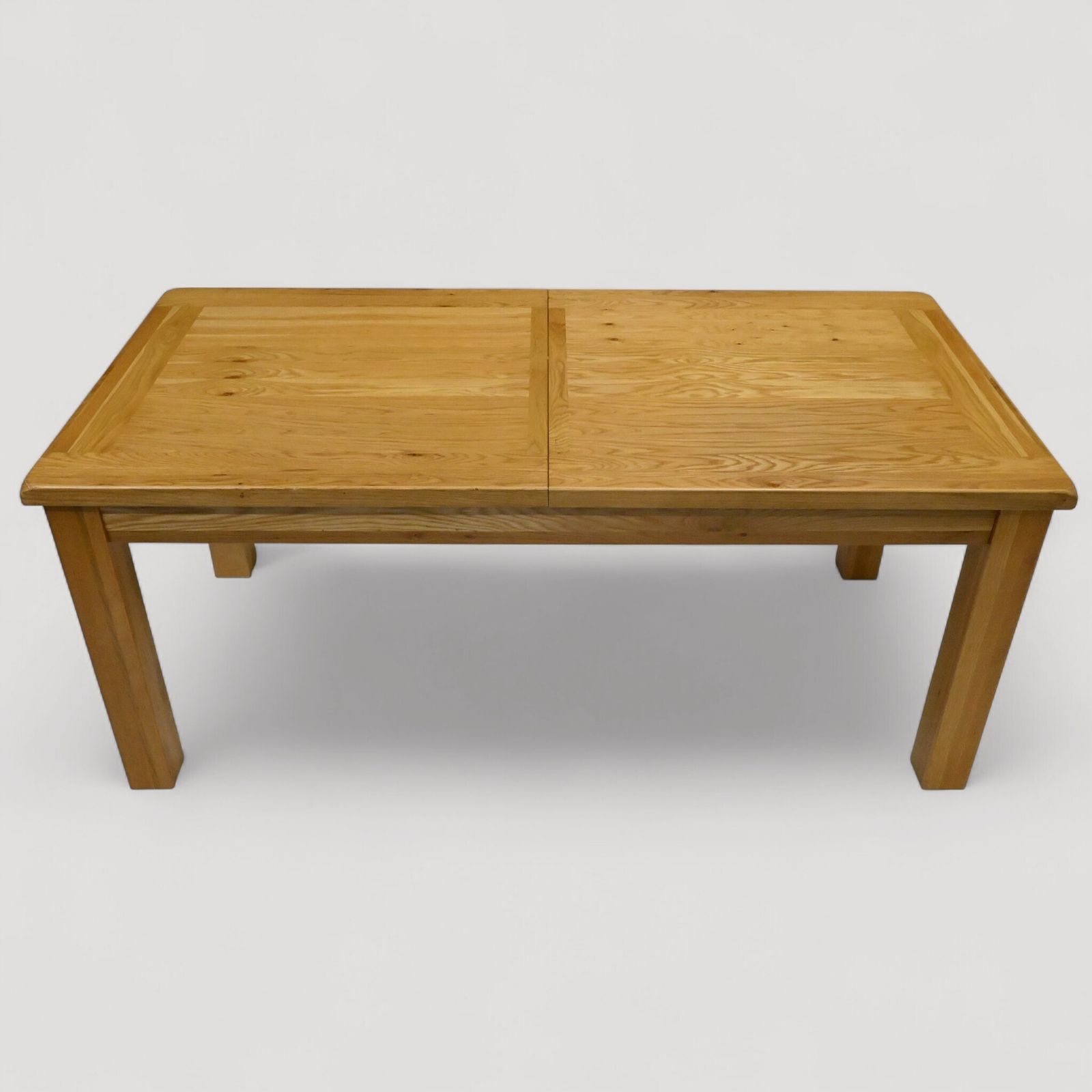 Large Extending Dining Table Light Oak Extends To Seat Up To 12 Free Uk Delivery photo 847.0