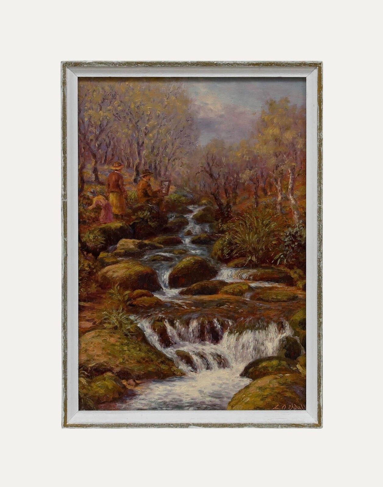 Laurence Oliver Udall (B.1943)   Framed 20th Century Oil, En Plein Air