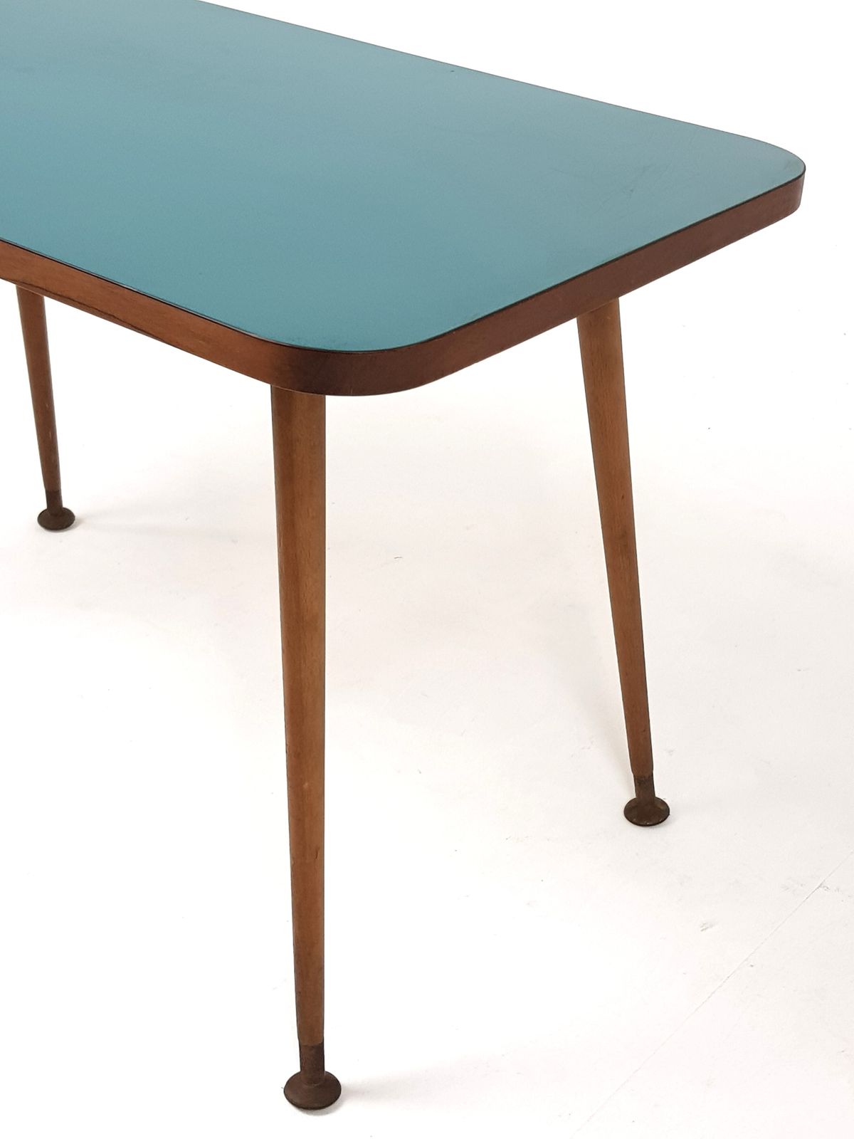 Vintage Coffee Table   Formica   Mid Century Modern Danish Influence Retro Rare photo vinterior