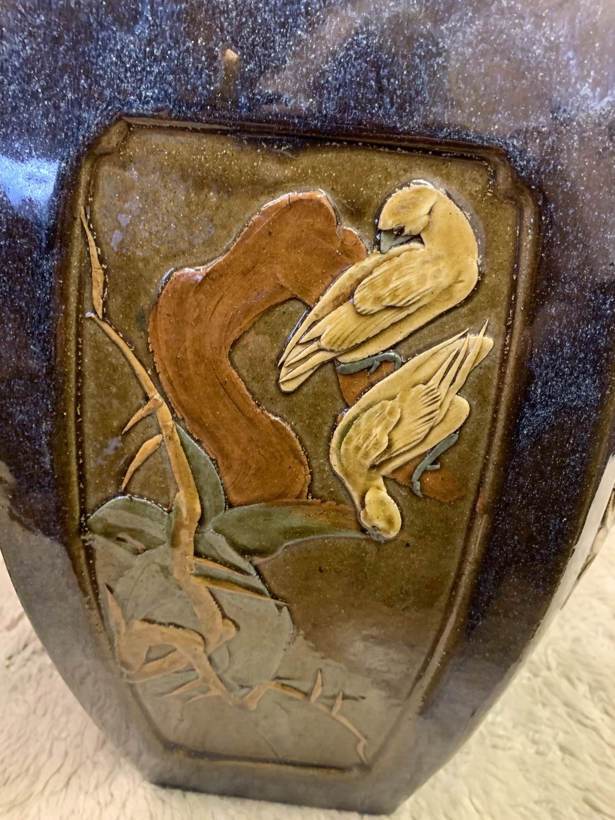 Pair Of Oriental Ceramic Garden Seats photo 575.0